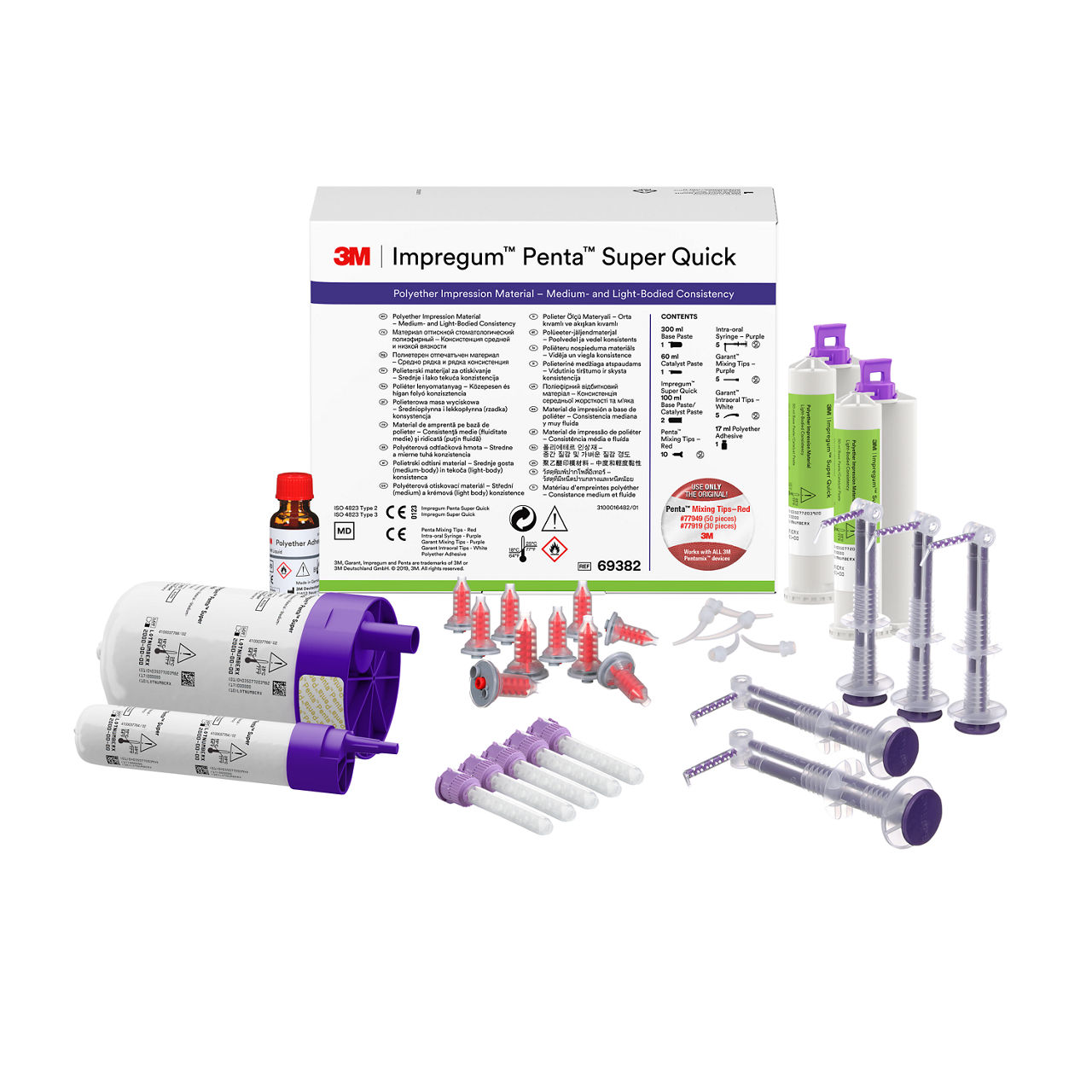 3M™ Impregum™ Penta™ Super Quick Medium Body/Light Body - Intro Kit,69382