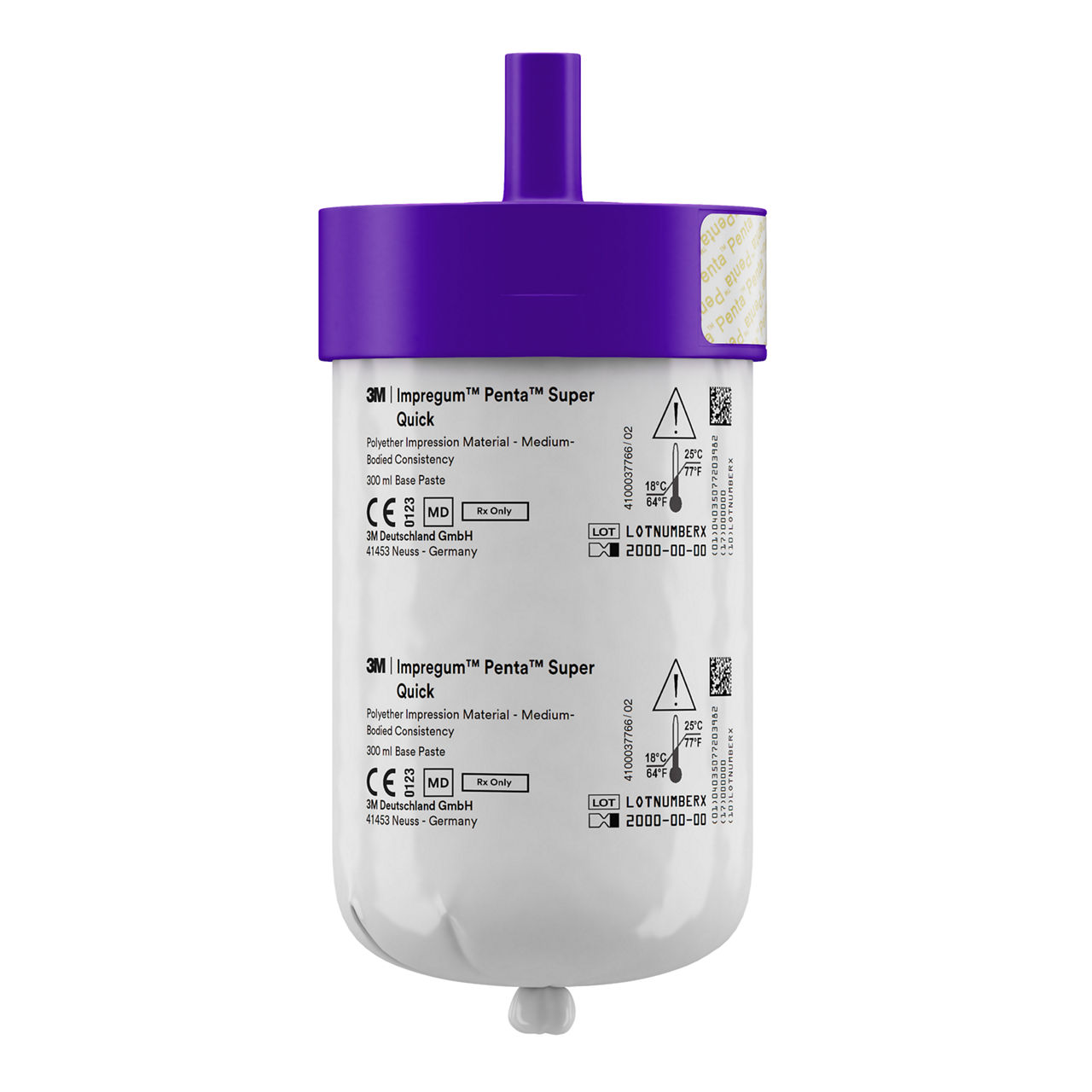 3M™ Impregum™ Penta™ Super Quick Polyether Impression Material Refill, 69386, Medium Body