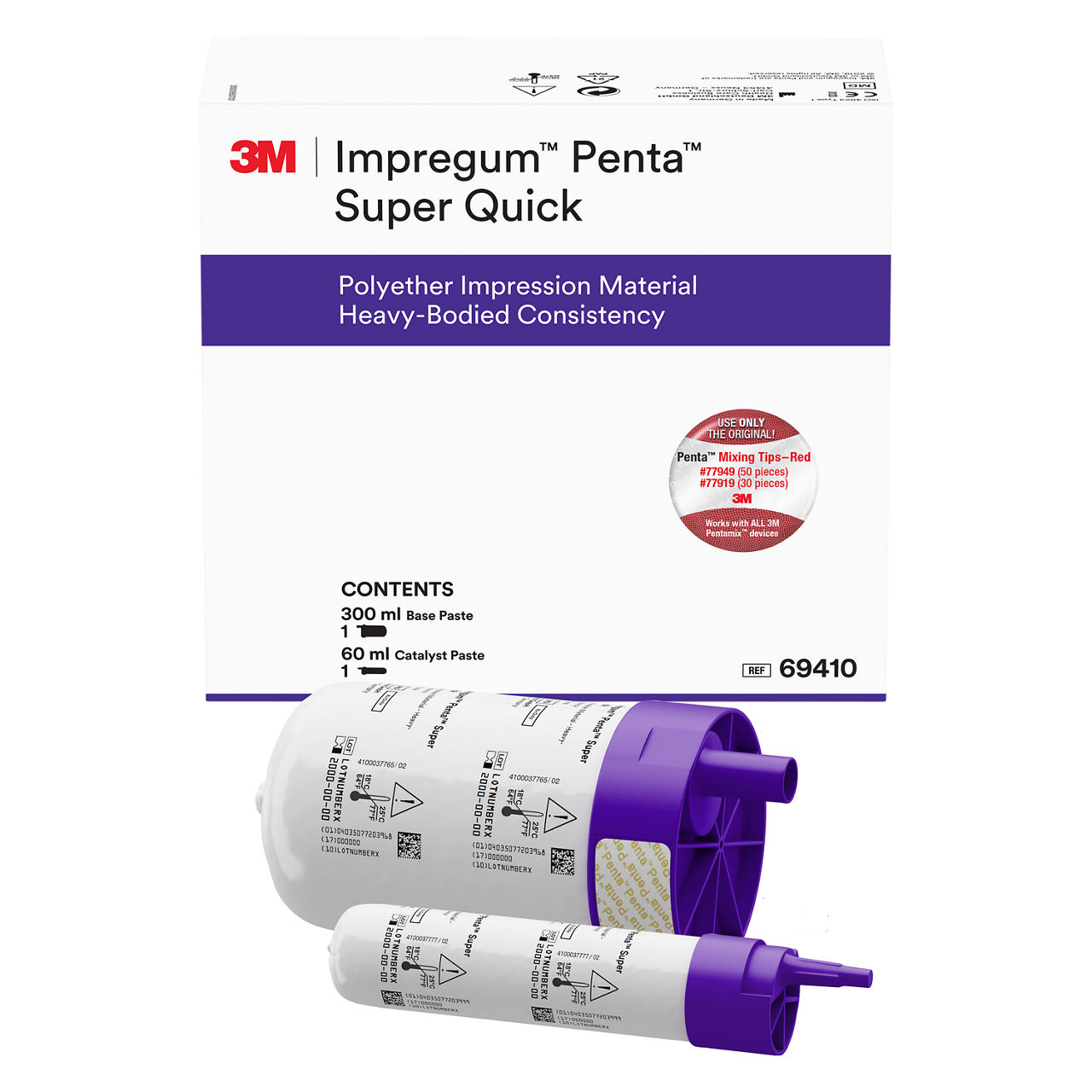 3M™ Impregum™ Penta™ Super Quick Ölçü Materyali, Heavy Body, 69410