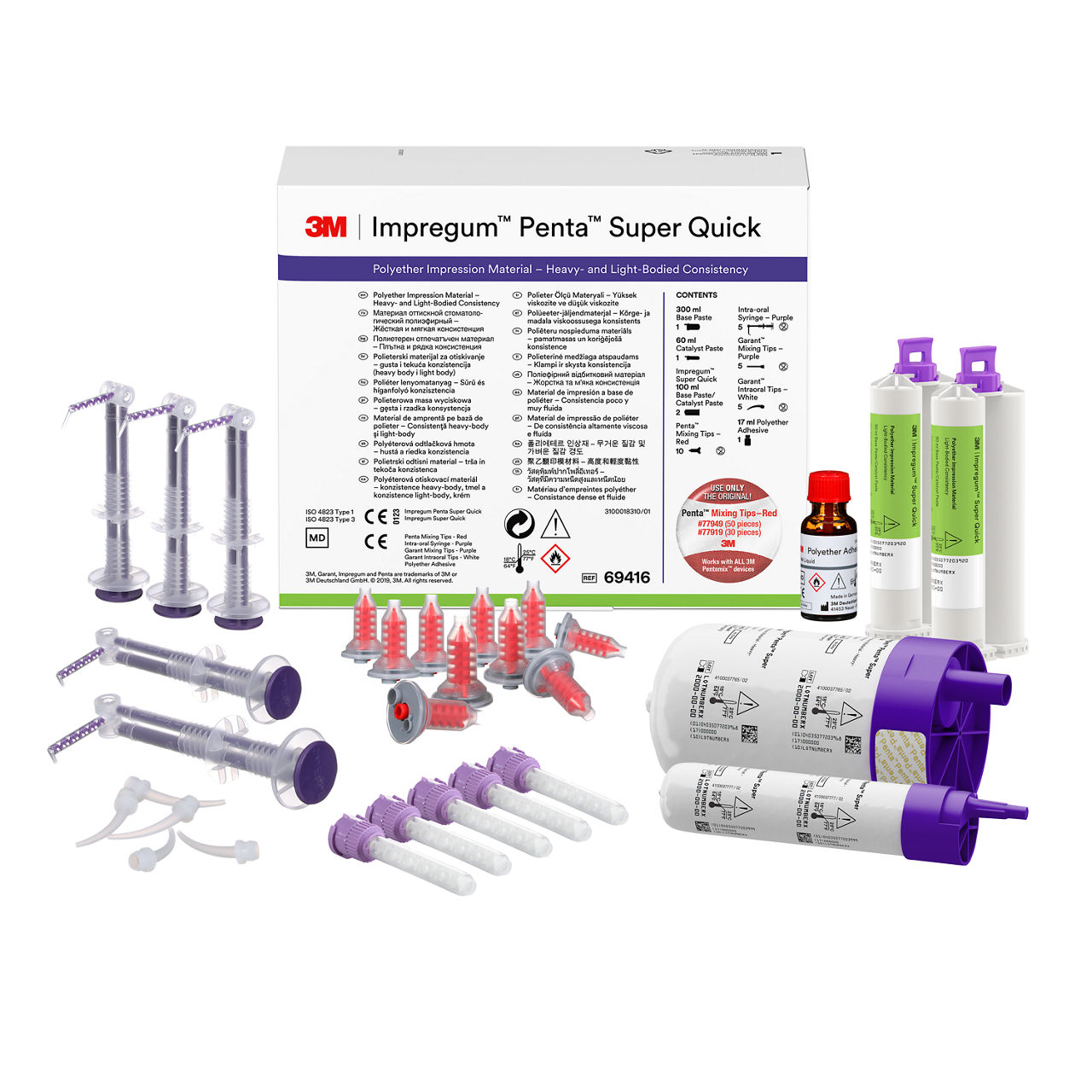 3M™ Impregum™ Penta™ Super Quick Heavy Body/Light Body - Zestawwprowadzający, 69416