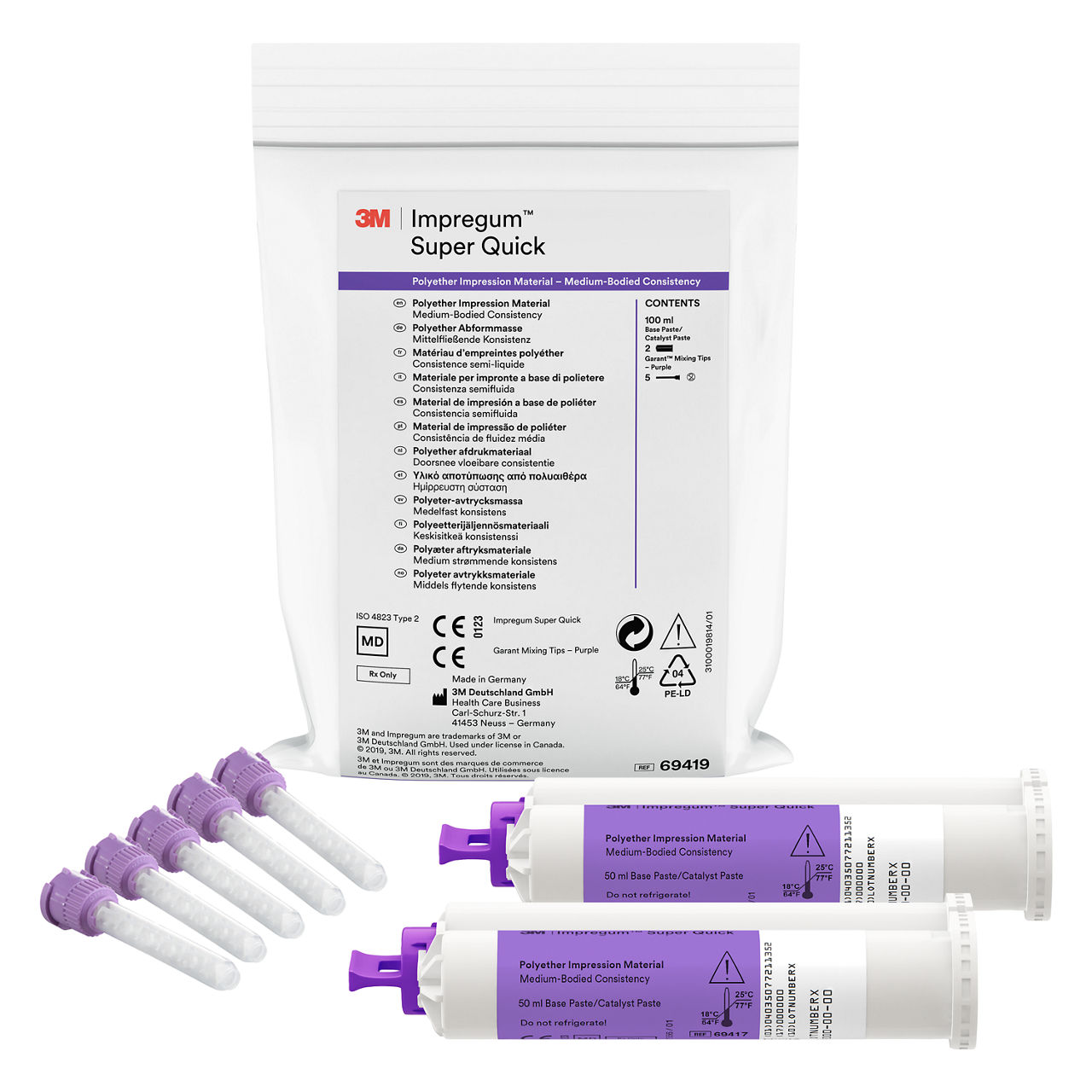 3M™ Impregum™ Super Quick Matériau d’empreintes Polyéther