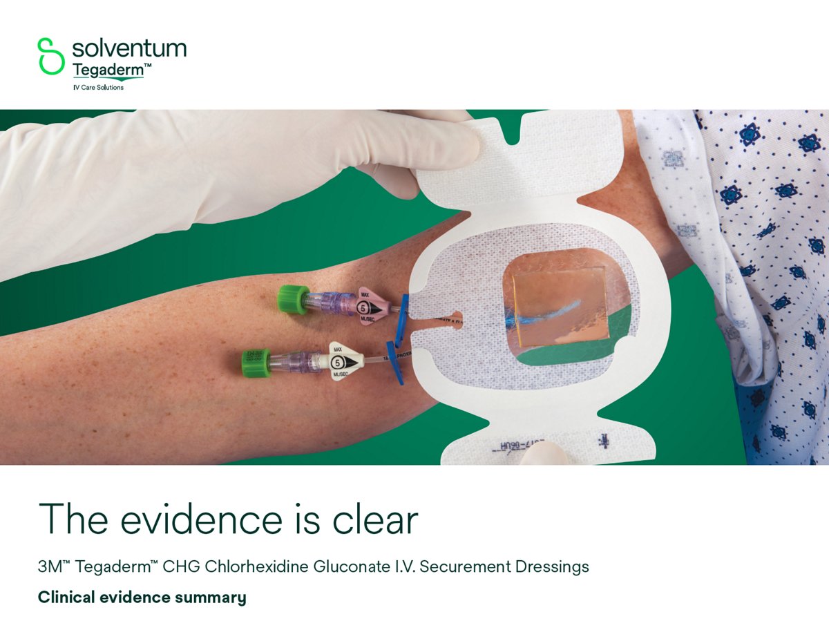3M Tegaderm CHG Gel Pad for IV Insertion Sites