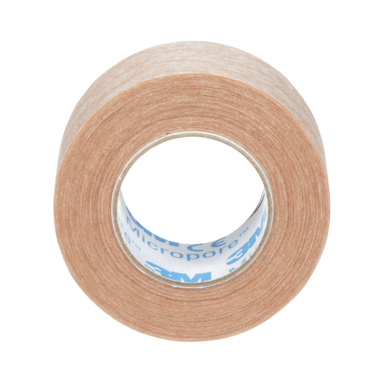Sparadrap microporeux Non Tissé 3M™ Micropore™, MICH925, Chair, 2,5 cmx 9,14 m