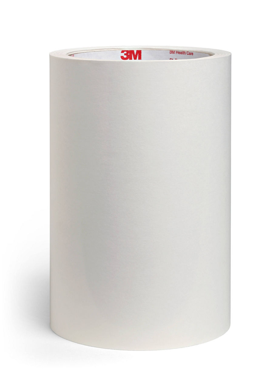 3M™ Medical Tape 1522, Double Sided Transparent Polyethylene, 80# Liner,48 IN X 72 YD, 3 IN Fiber, CUSTOMIZED