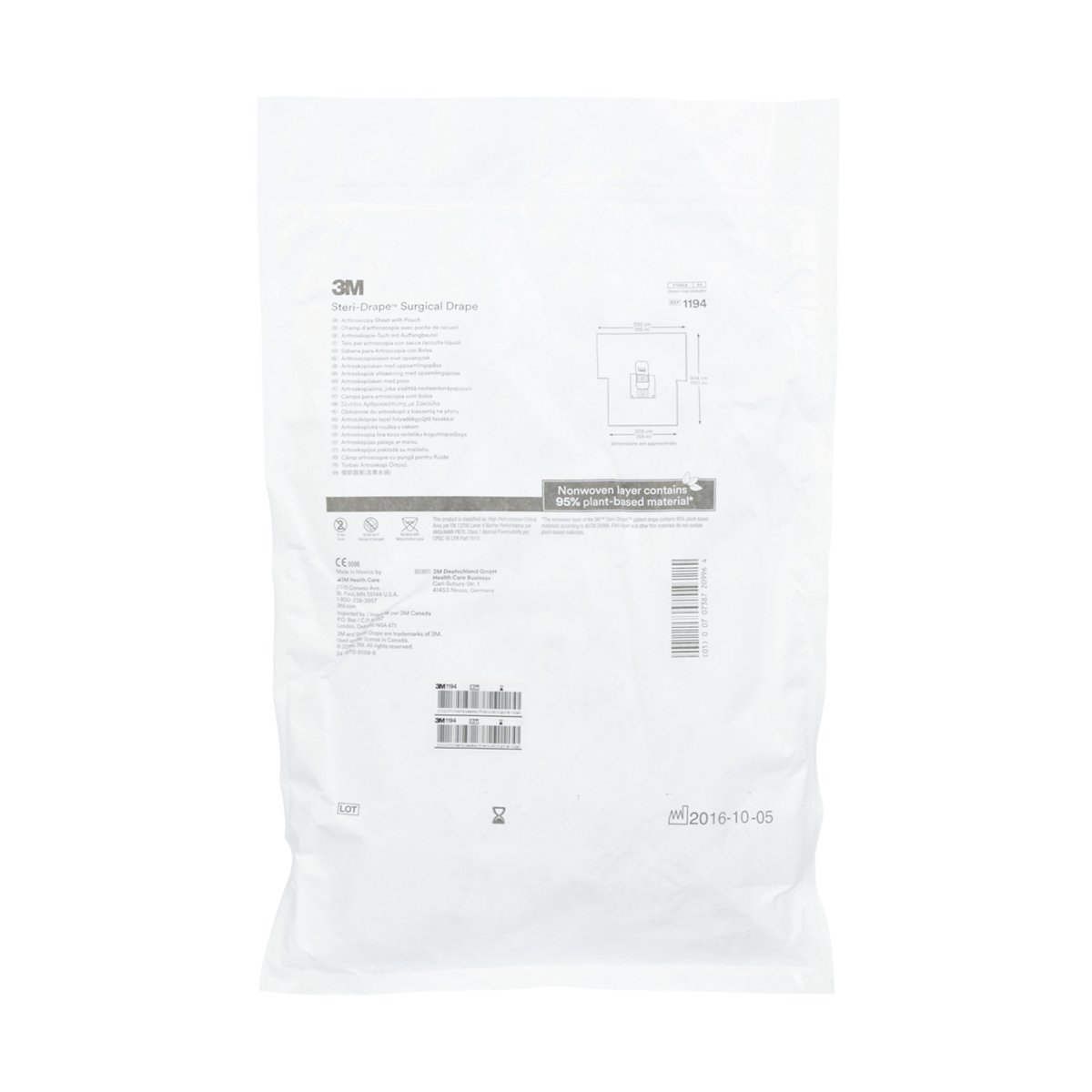 Steri-Drape Arthroscopy Sheet With Pouch