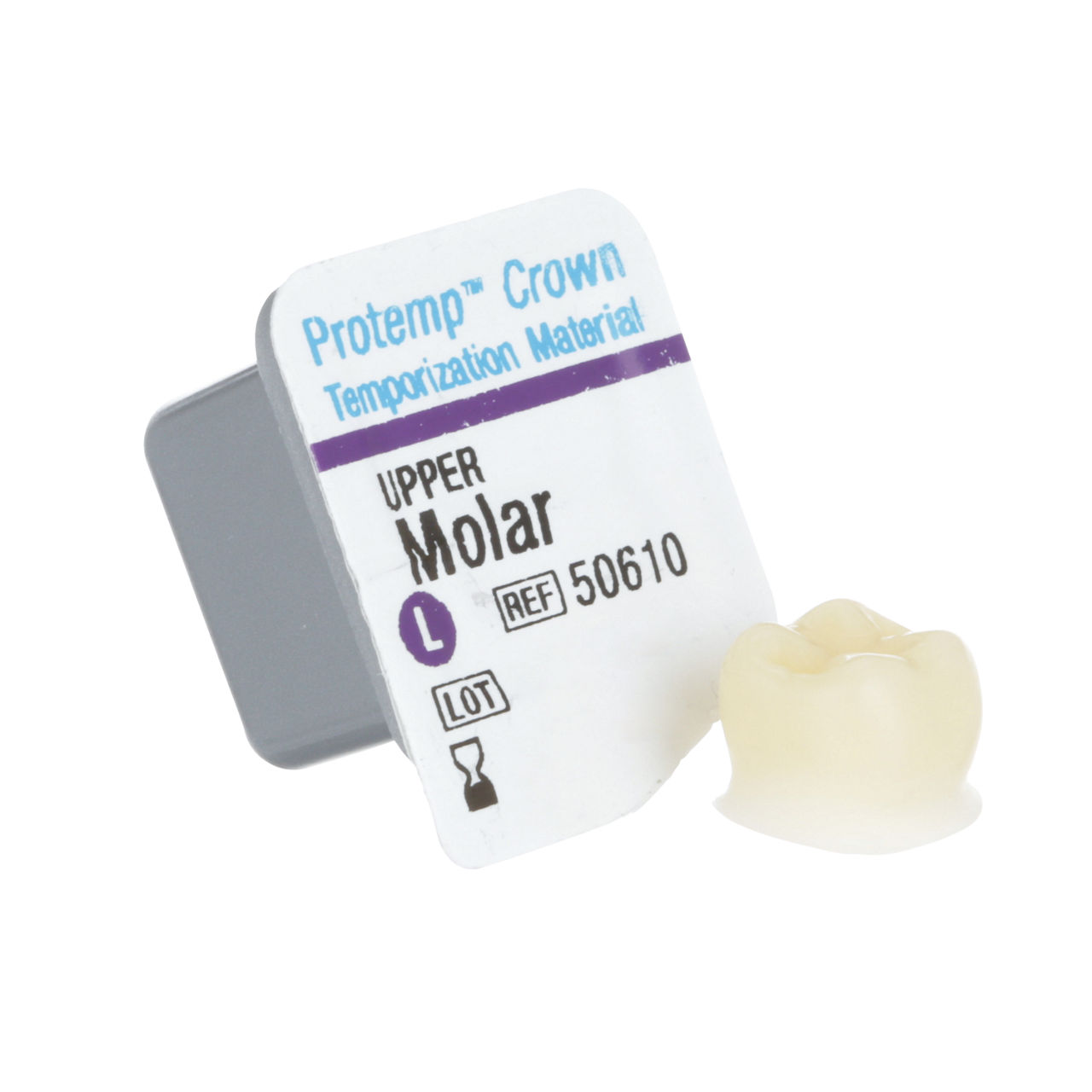 50610 PROTEMP CROWN MOLAR, UPPER LRG