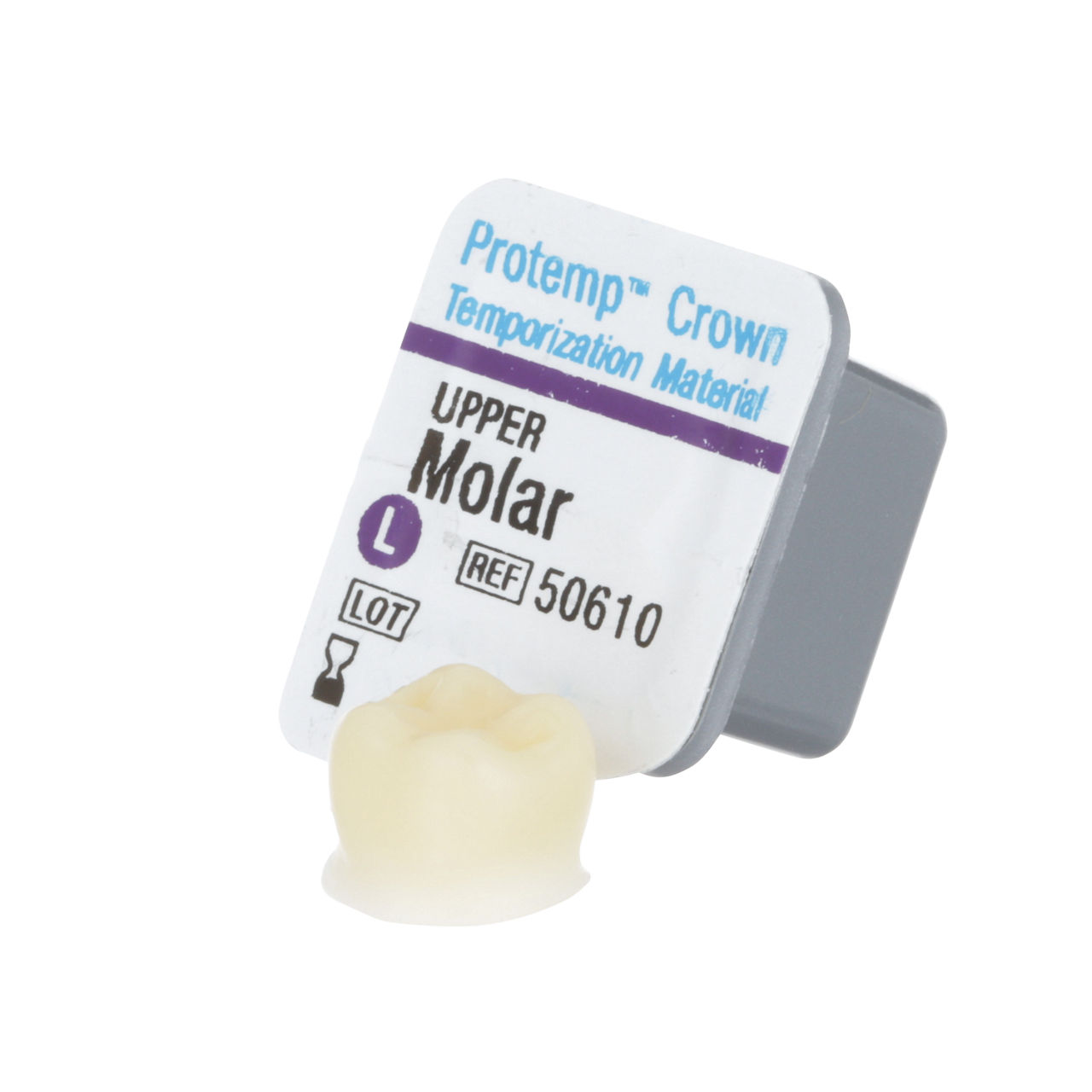 50610 PROTEMP CROWN MOLAR, UPPER LRG