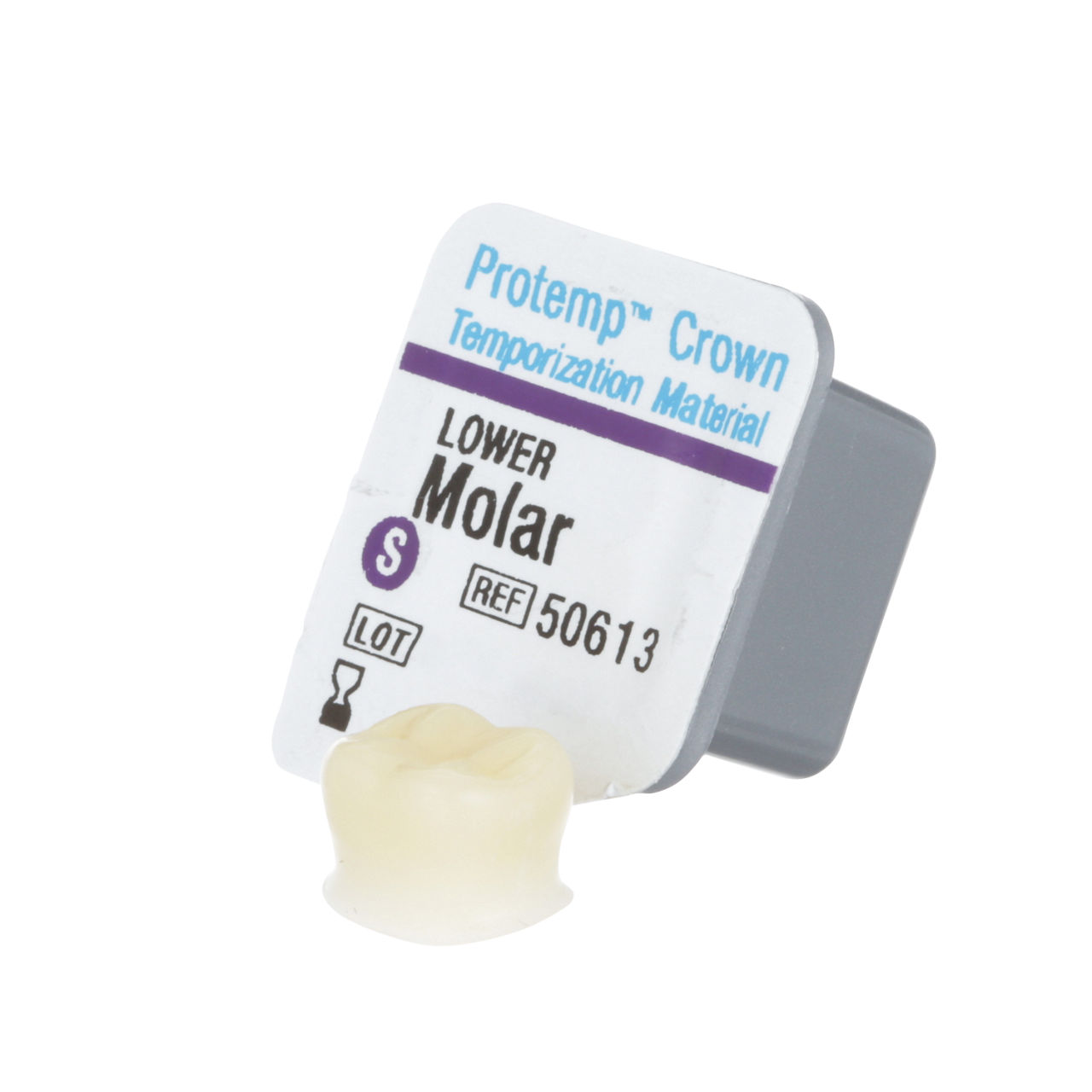 50613 PROTEMP CROWN MOLAR, LOWER SML