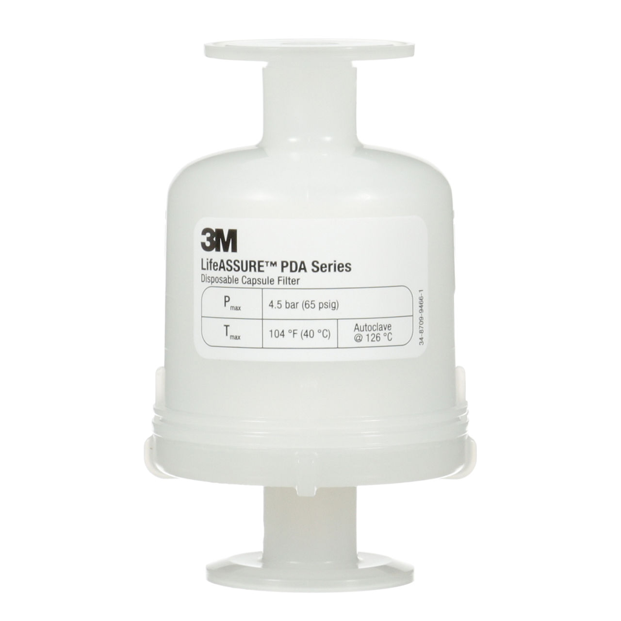 Capsula Filtrante 3M™ LifeASSURE™ Série PDA – PDA020C02BAG1, 5.0 in, 0.2 μm, 1.5" TC Sanitária