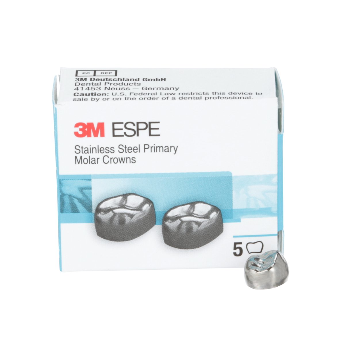3M Stainless Steel Primary Molar Crowns