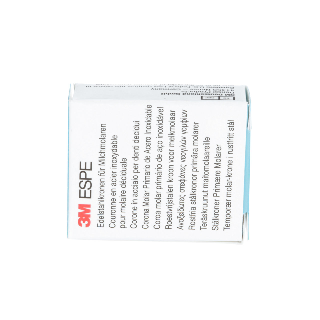 3M ESPE Stainless Steel First Primary Molar Replacement Crown, D-UR4, upper right