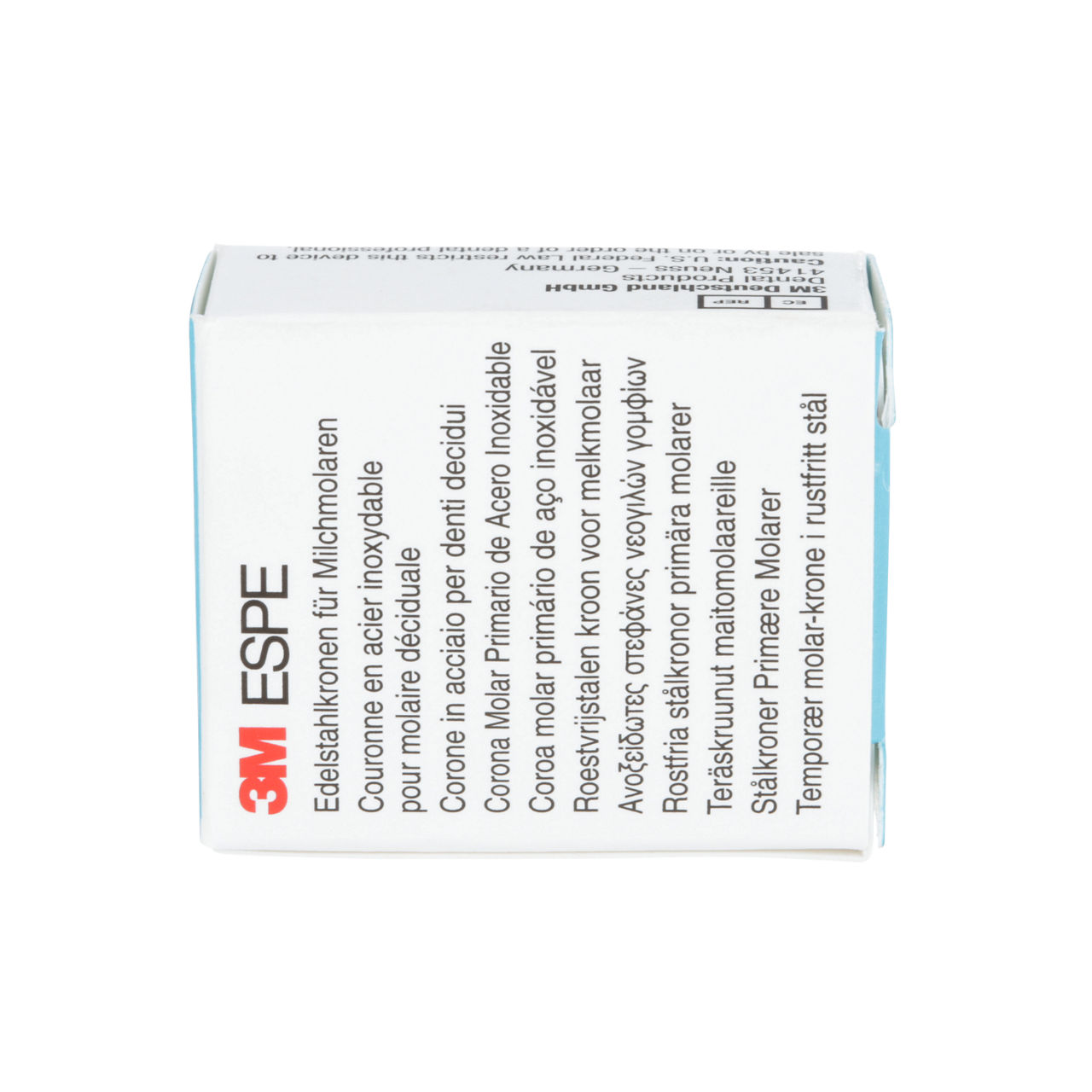 3M™ ESPE Stainless Steel Crowns for Primary Molars Refill, DLL-6