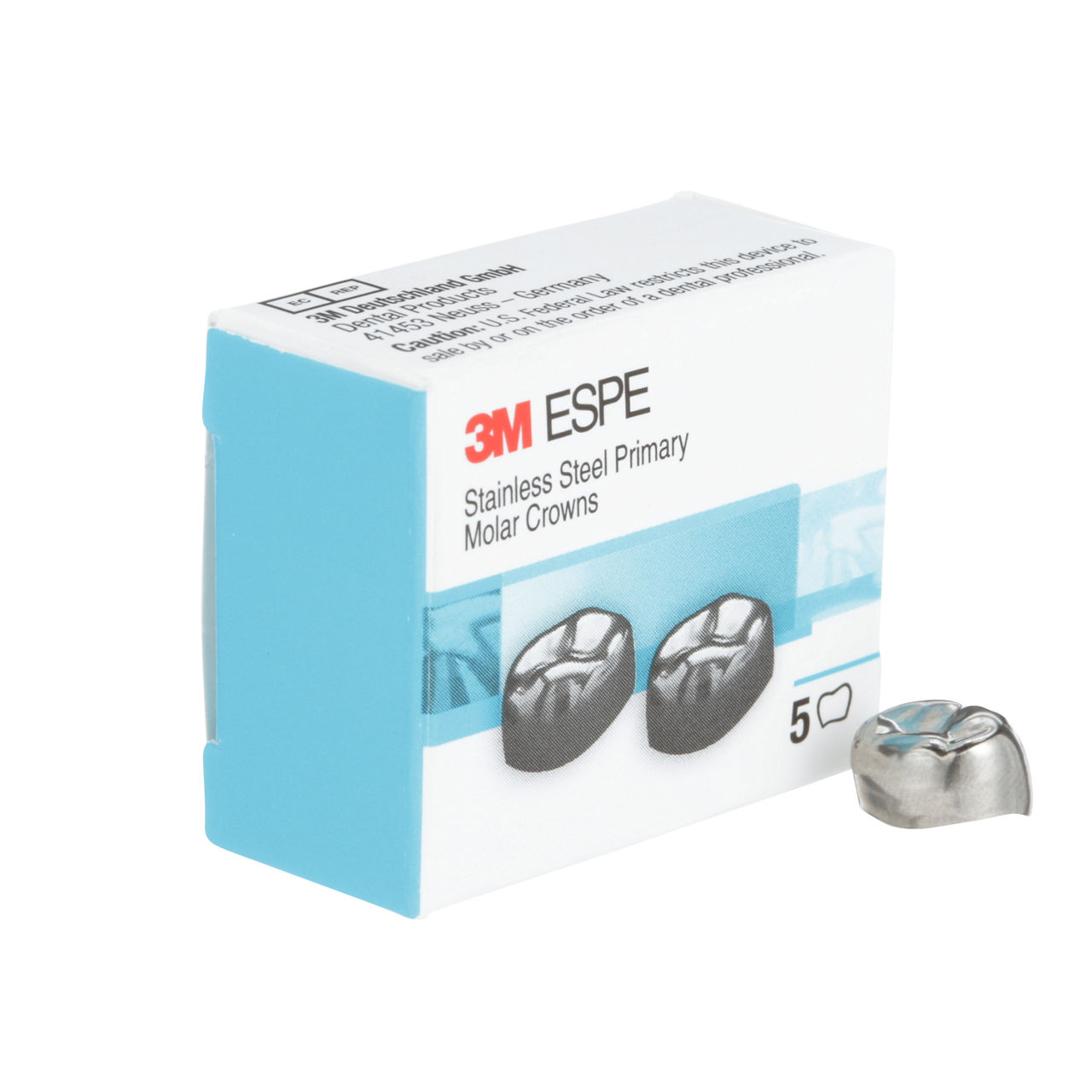 3M™ ESPE Stainless Steel Crowns for Primary Molars Refill, DLL-6