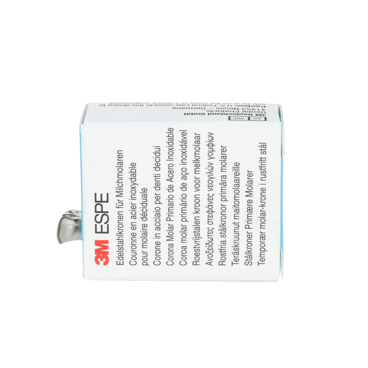 3M ESPE Stainless Steel Second Primary Molar Replacement Crown, E-UR-5, upper right