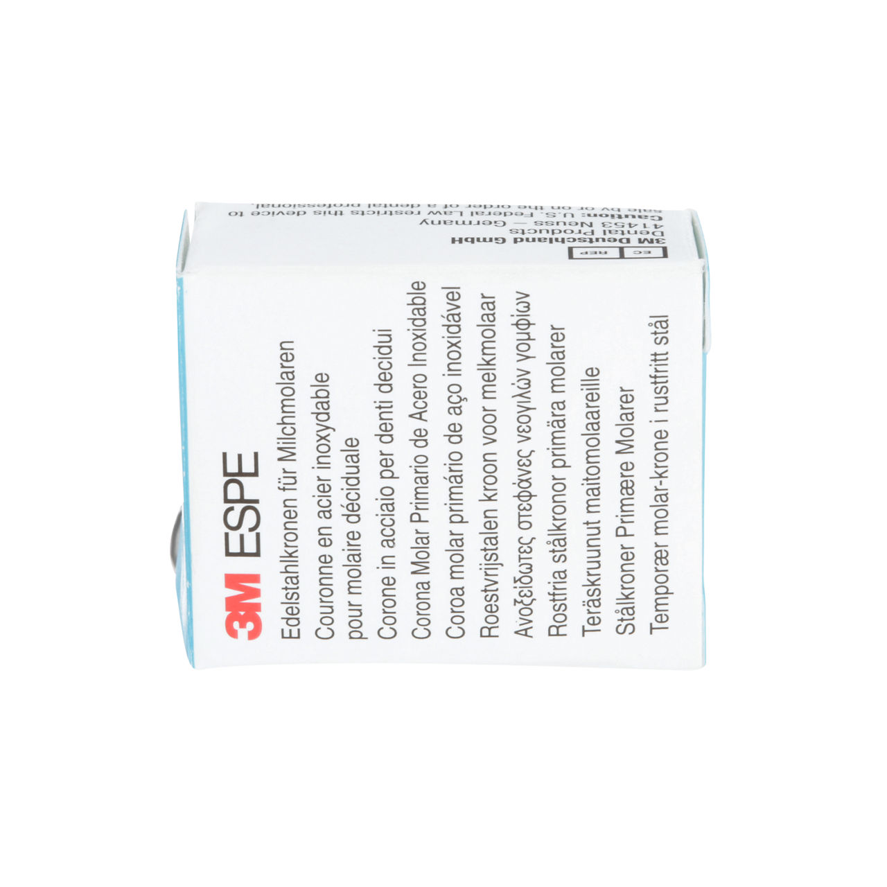 3M™ ESPE Stainless Steel Crowns for Primary Molars Refill, EUL-2