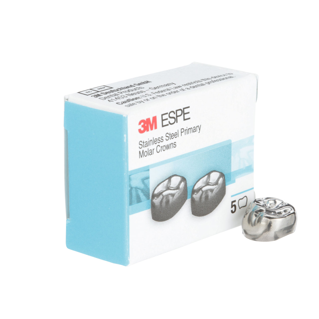 3M™ ESPE Stainless Steel Crowns for Primary Molars Refill, EUL-4