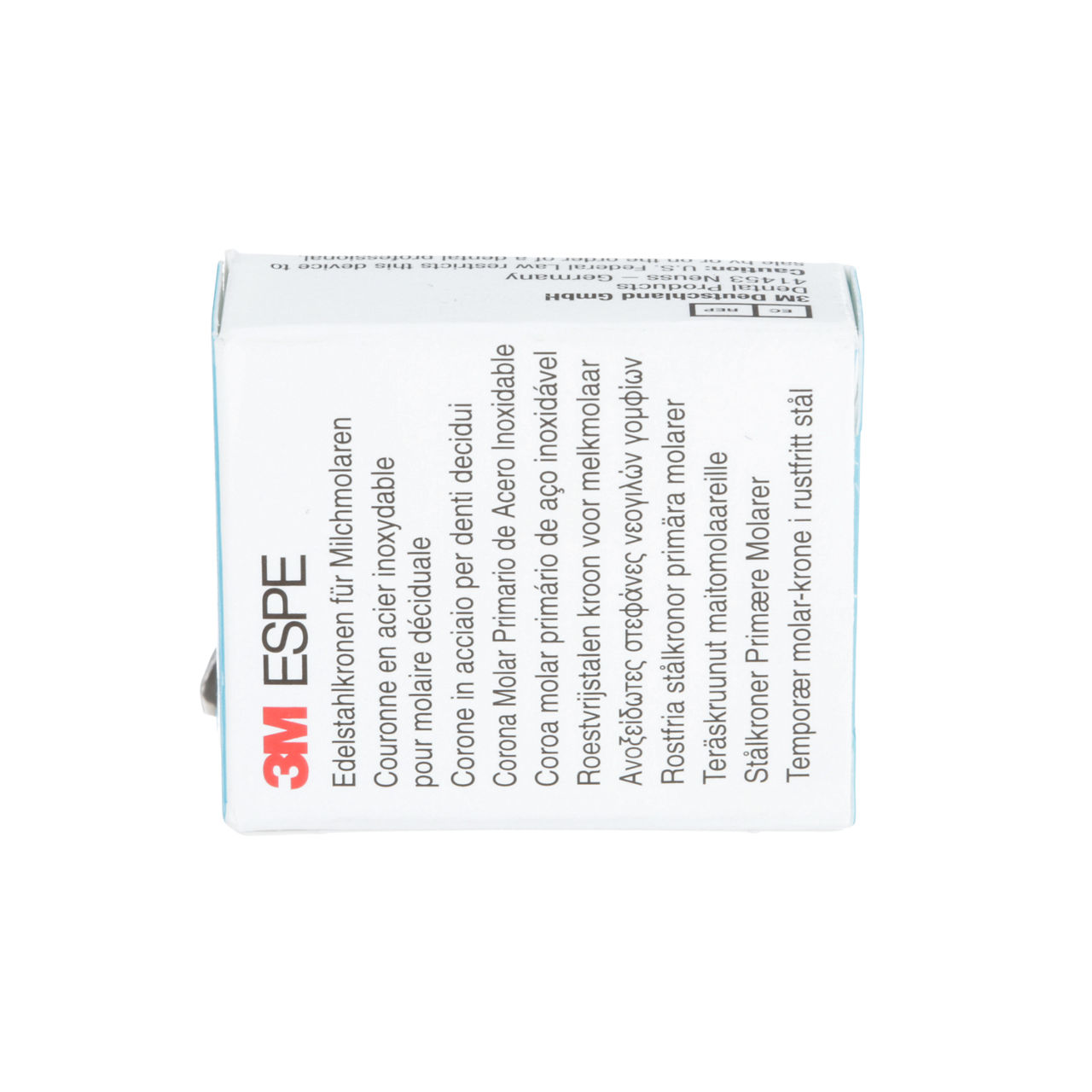 3M ESPE Stainless Steel Second Primary Molar Replacement Crown, E-LR-2, lower right