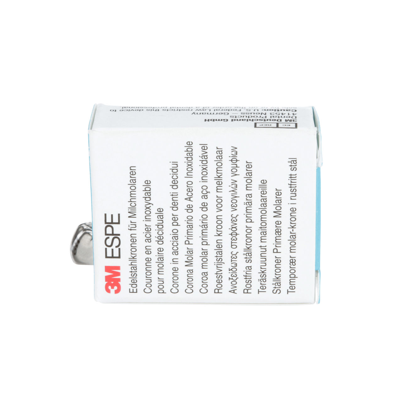 3M ESPE Stainless Steel Second Primary Molar Replacement Crown, E-LR-6, lower right