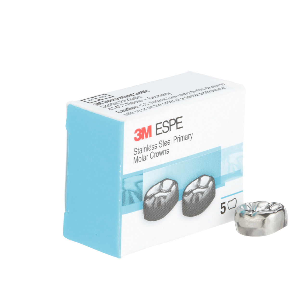 3M™ ESPE Stainless Steel Crowns for Primary Molars Refill, ELL-5