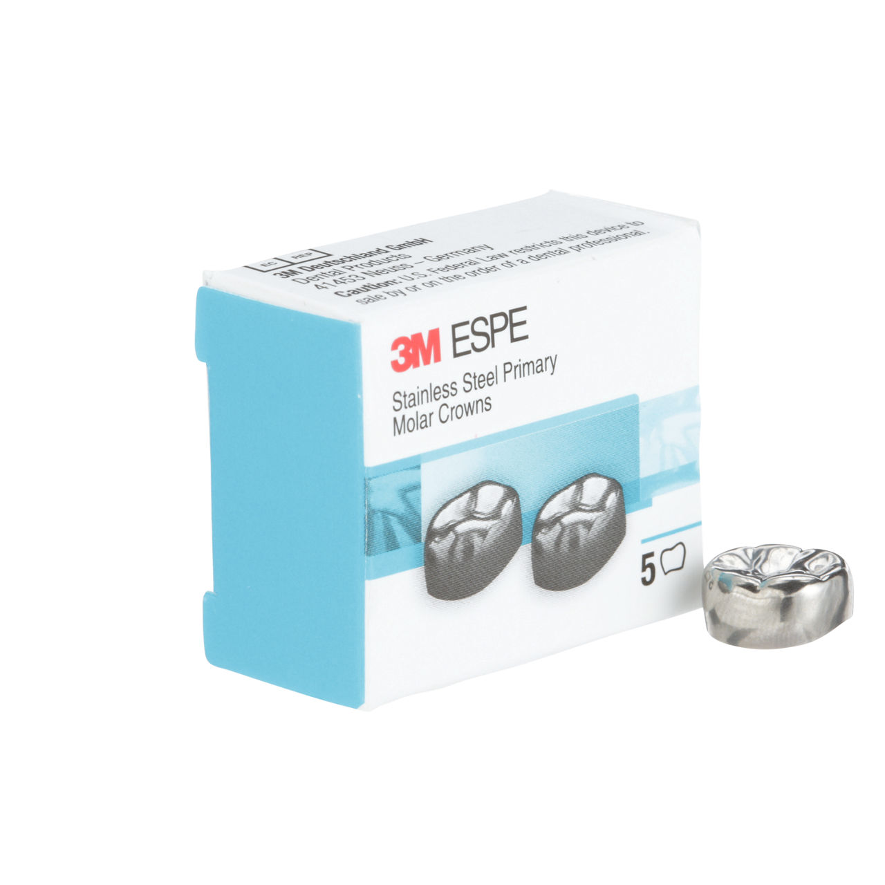 3M™ ESPE Stainless Steel Crowns for Primary Molars Refill, ELL-6