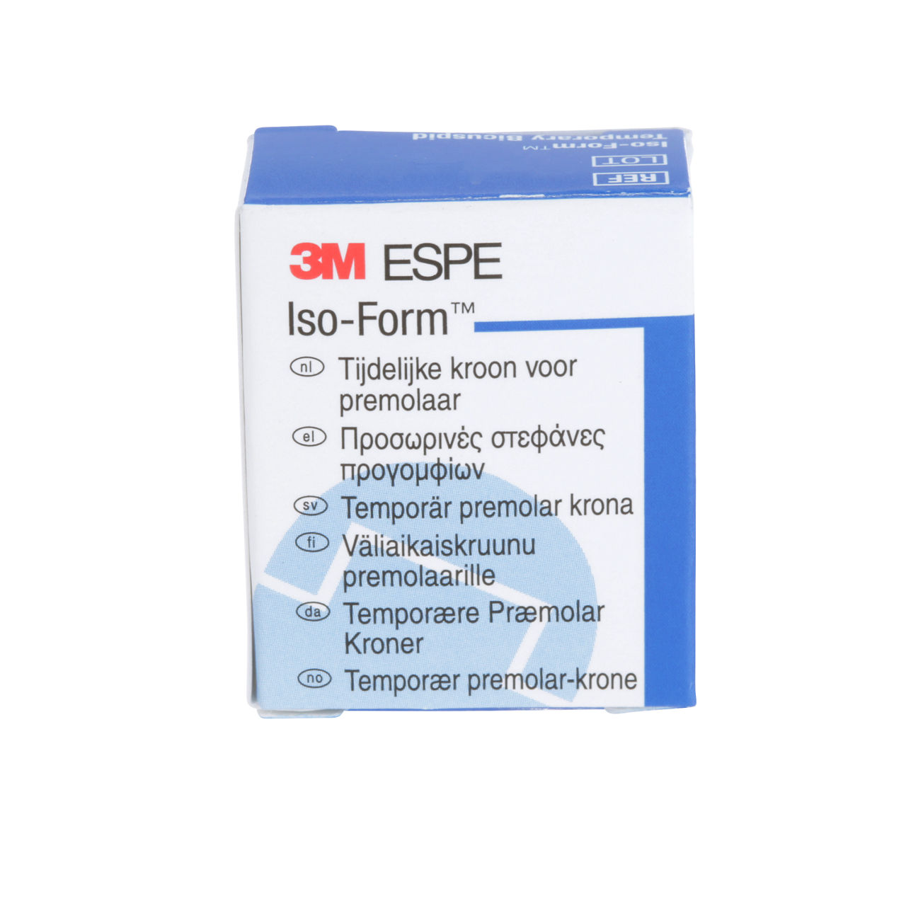 3M ESPE Iso-Form First Bicuspid Replacement Crown, U-44, upper right