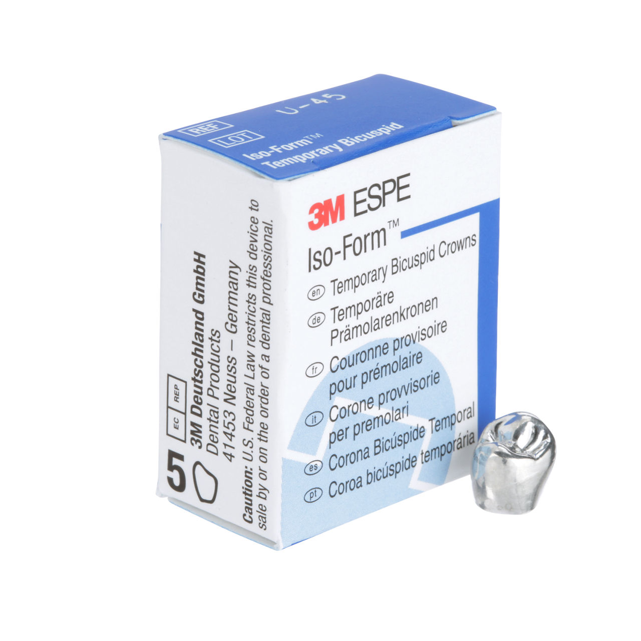 U-45 ION ISO BICUSP REPLACE CRN 5/PAC