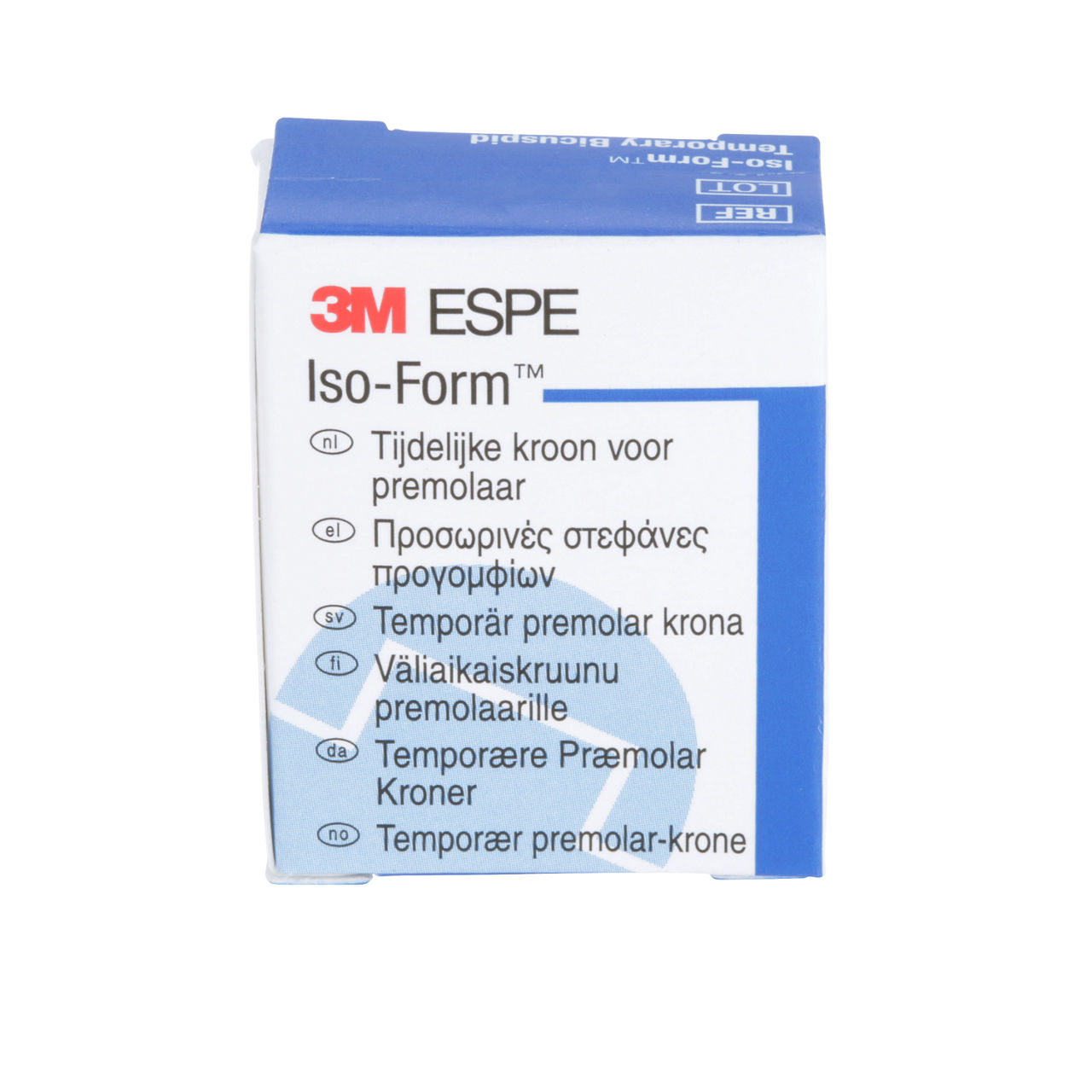 3M ESPE Iso-Form Second Bicuspid Replacement Crown, U-56, upper right
