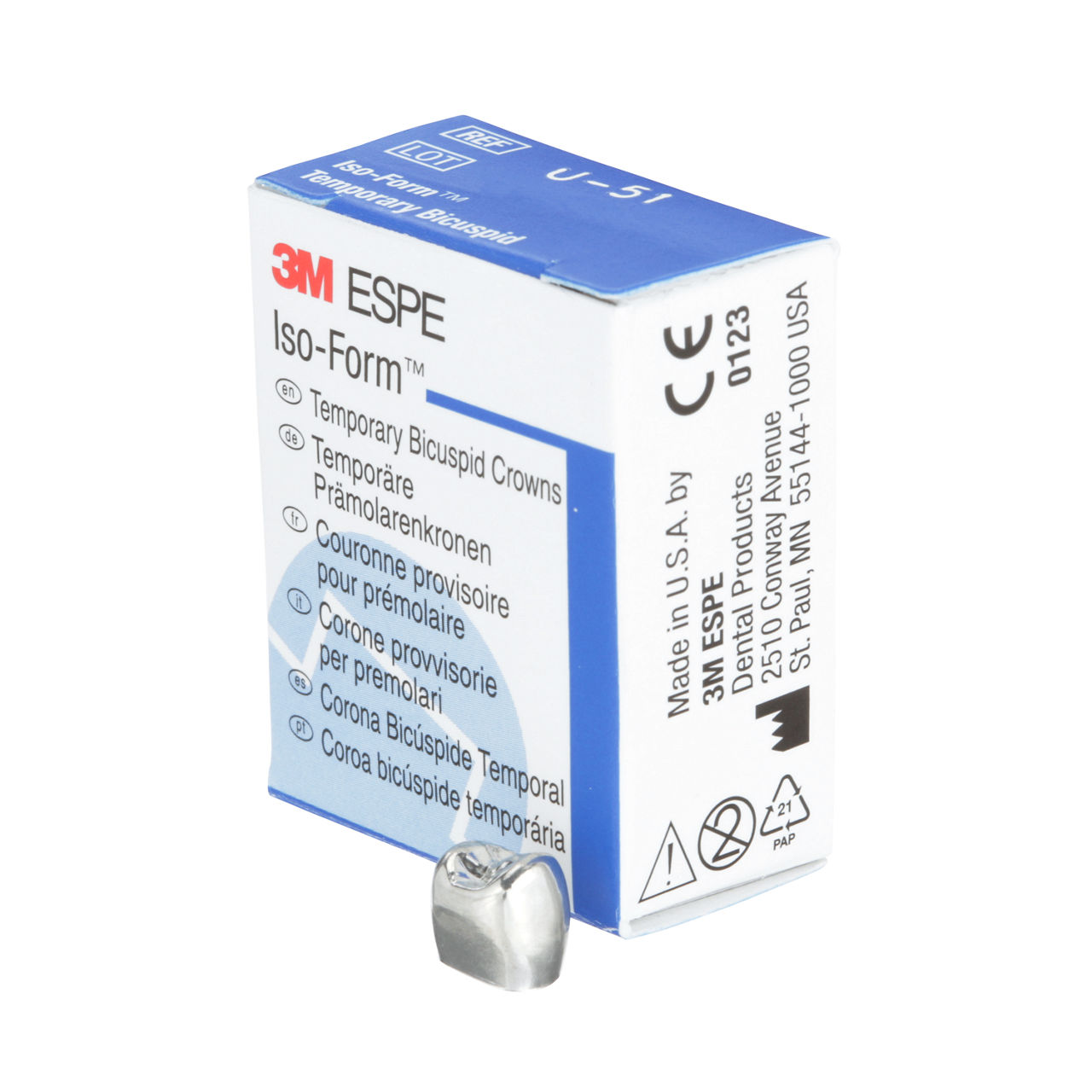 U-51 ION ISO BICUSP REPLACE CRN 5/PAC