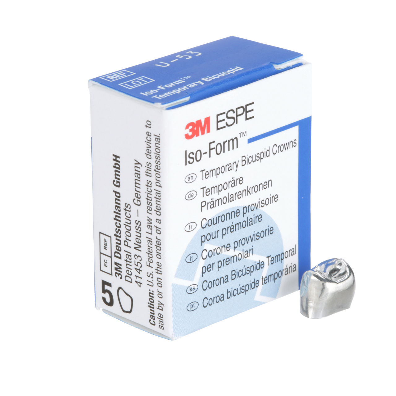 U-53 ION ISO BICUSP REPLACE CRN 5/PAC