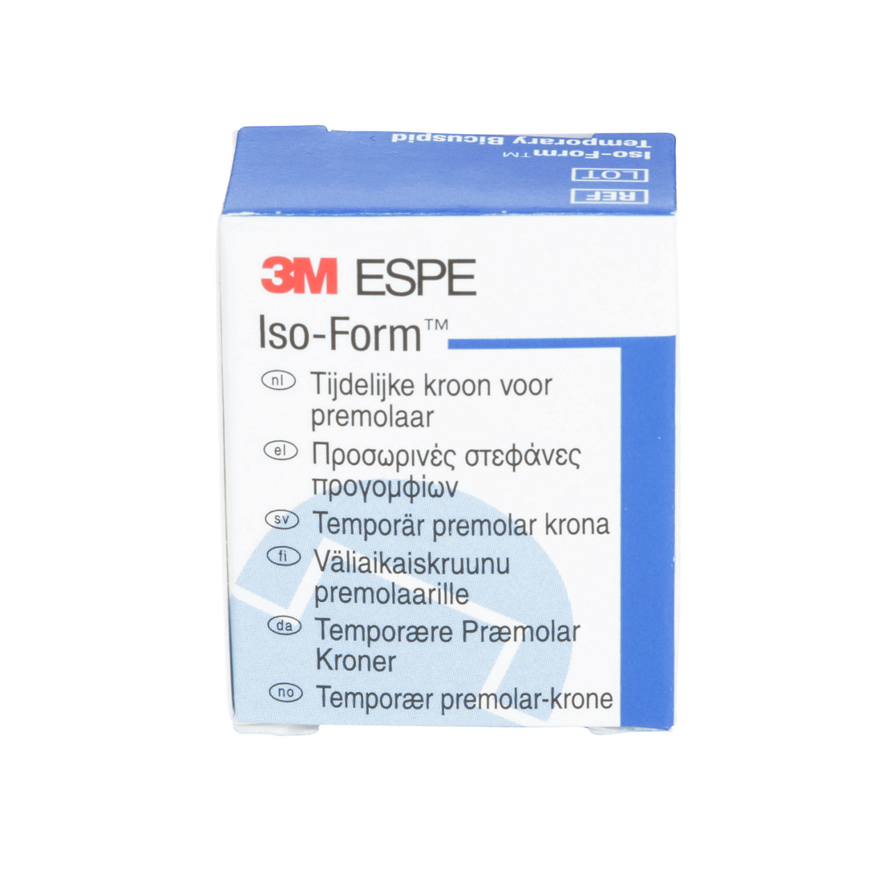 3M ESPE Iso-Form First Bicuspid Replacement Crown, L-44, lower right