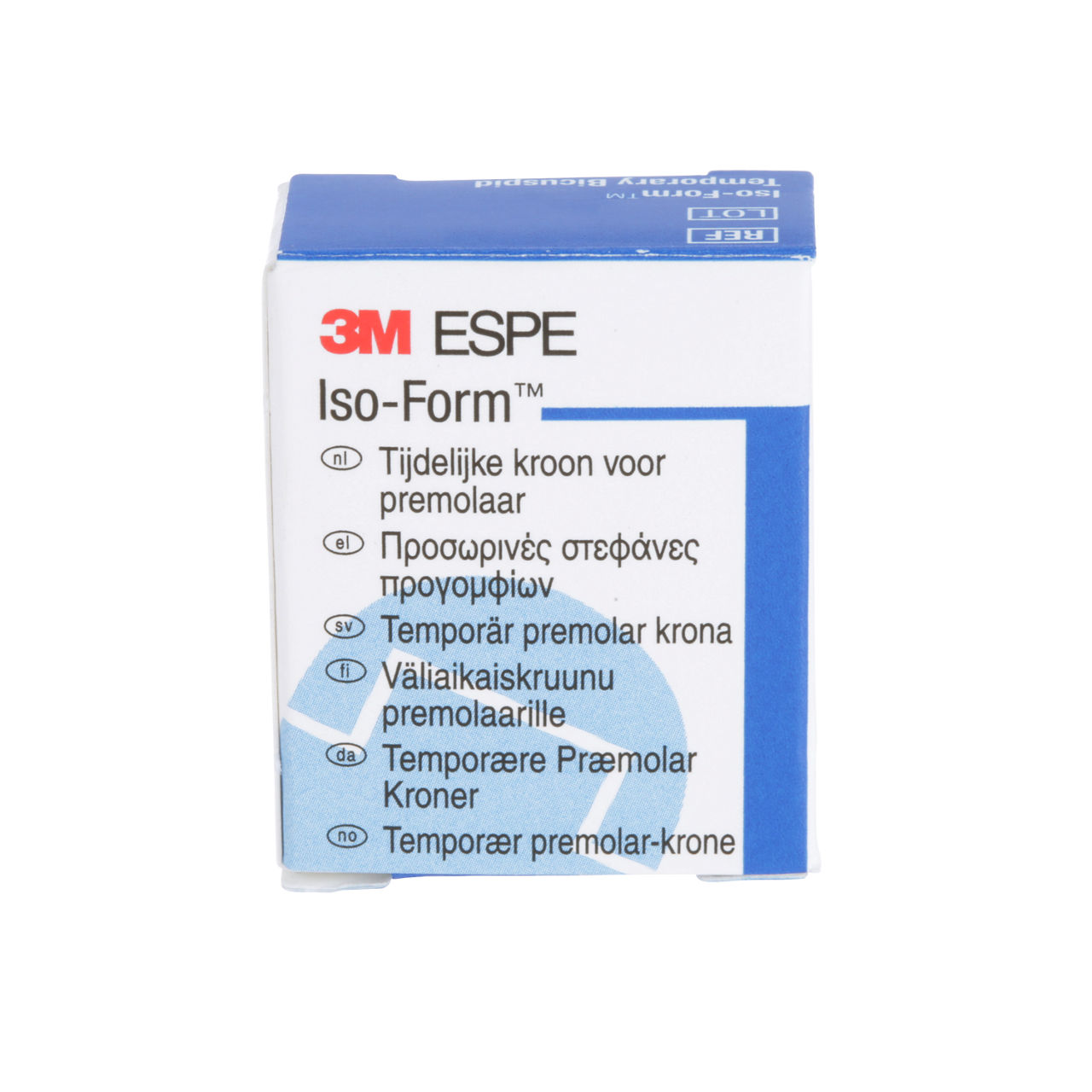 3M ESPE Iso-Form Temporary First Bicuspid Crown, L-48, lower right