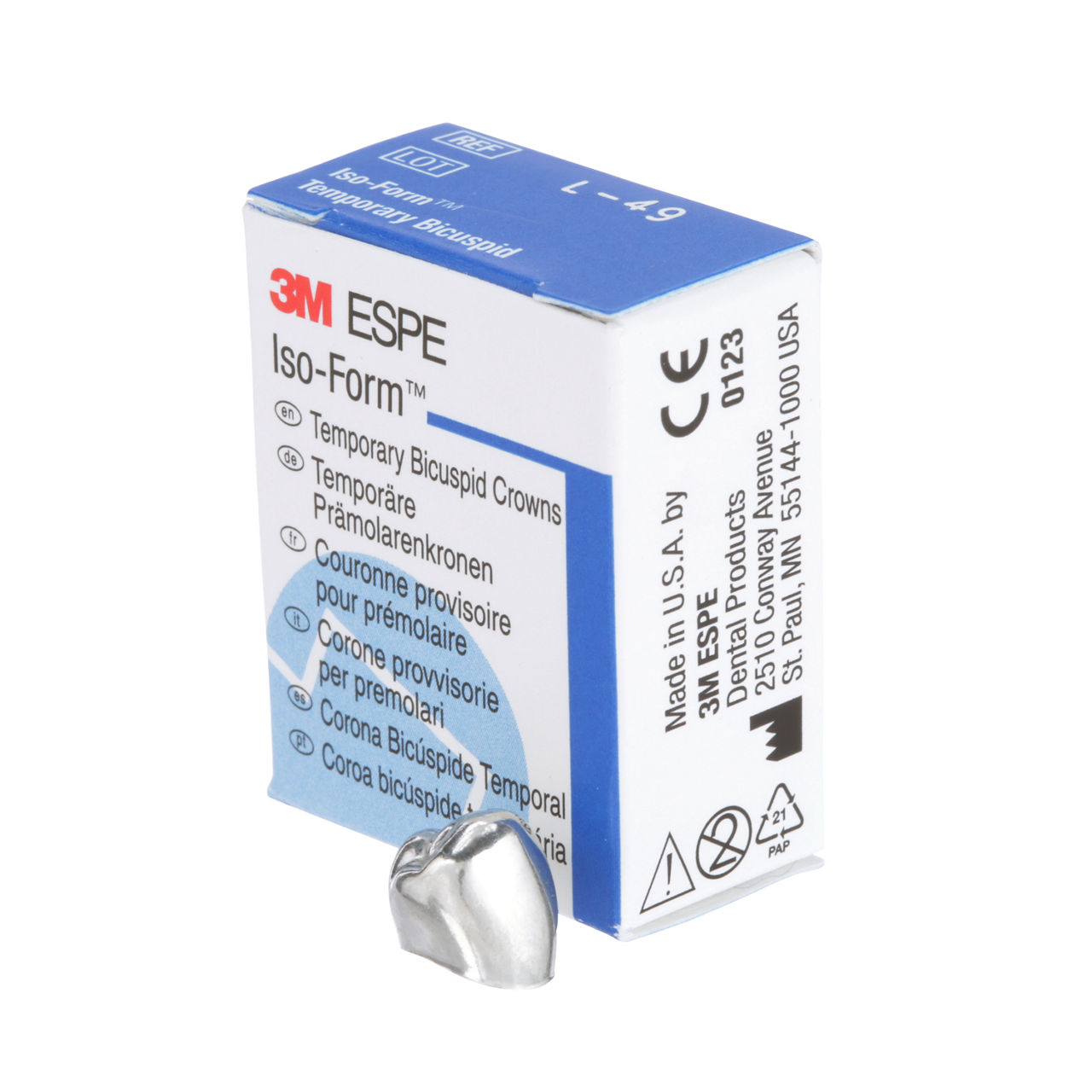 L-49 ION ISO BICUSP REPLACE CRN 5/PAC