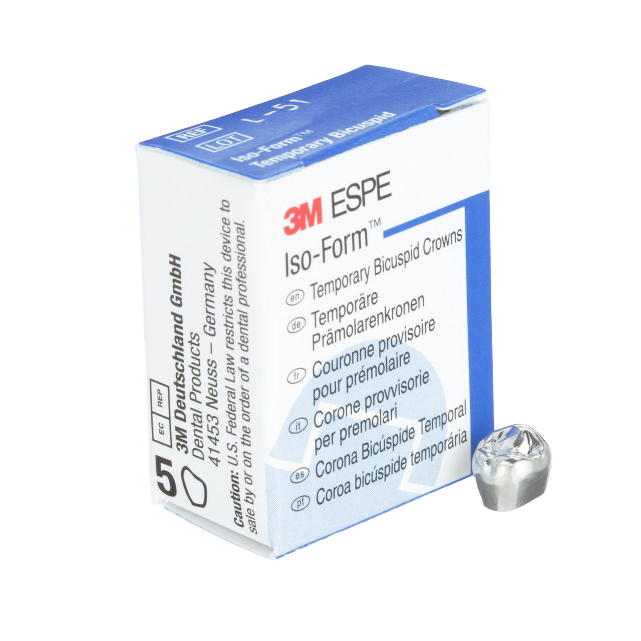 L-51 ION ISO BICUSP REPLACE CRN 5/PAC