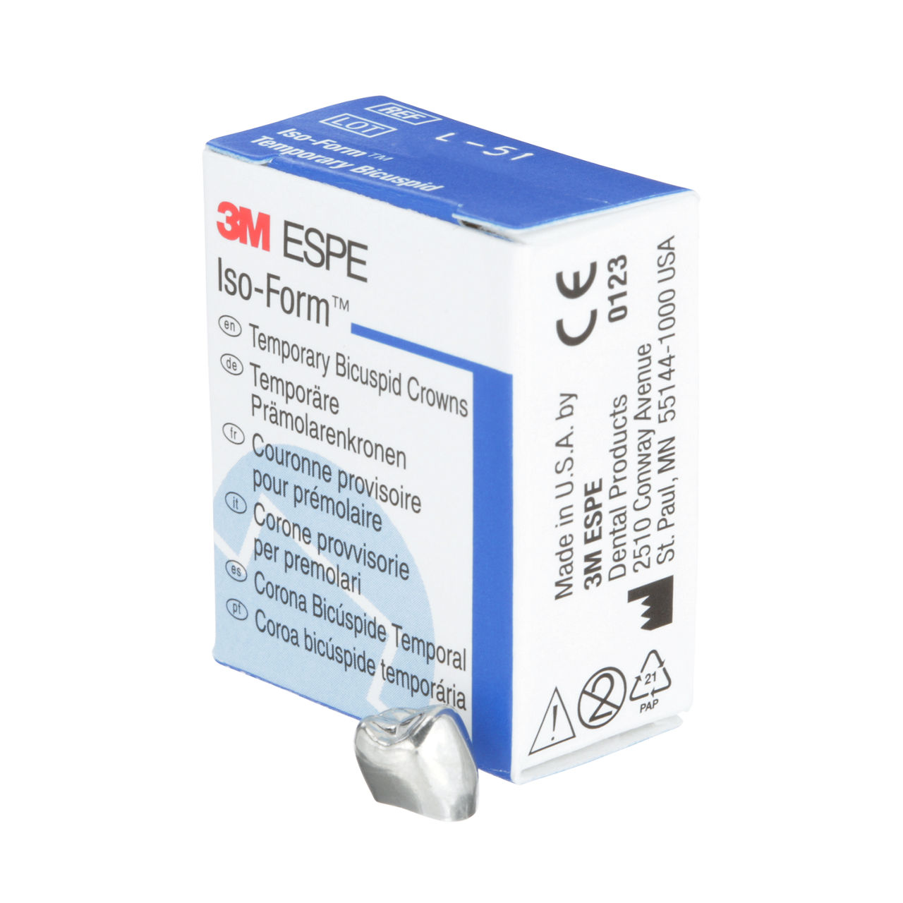 L-51 ION ISO BICUSP REPLACE CRN 5/PAC