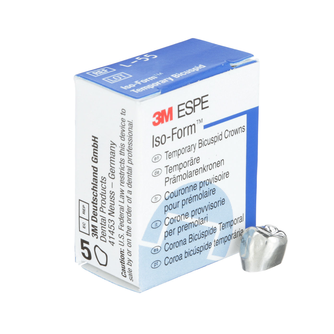 L-55 ION ISO BICUSP REPLACE CRN 5/PAC