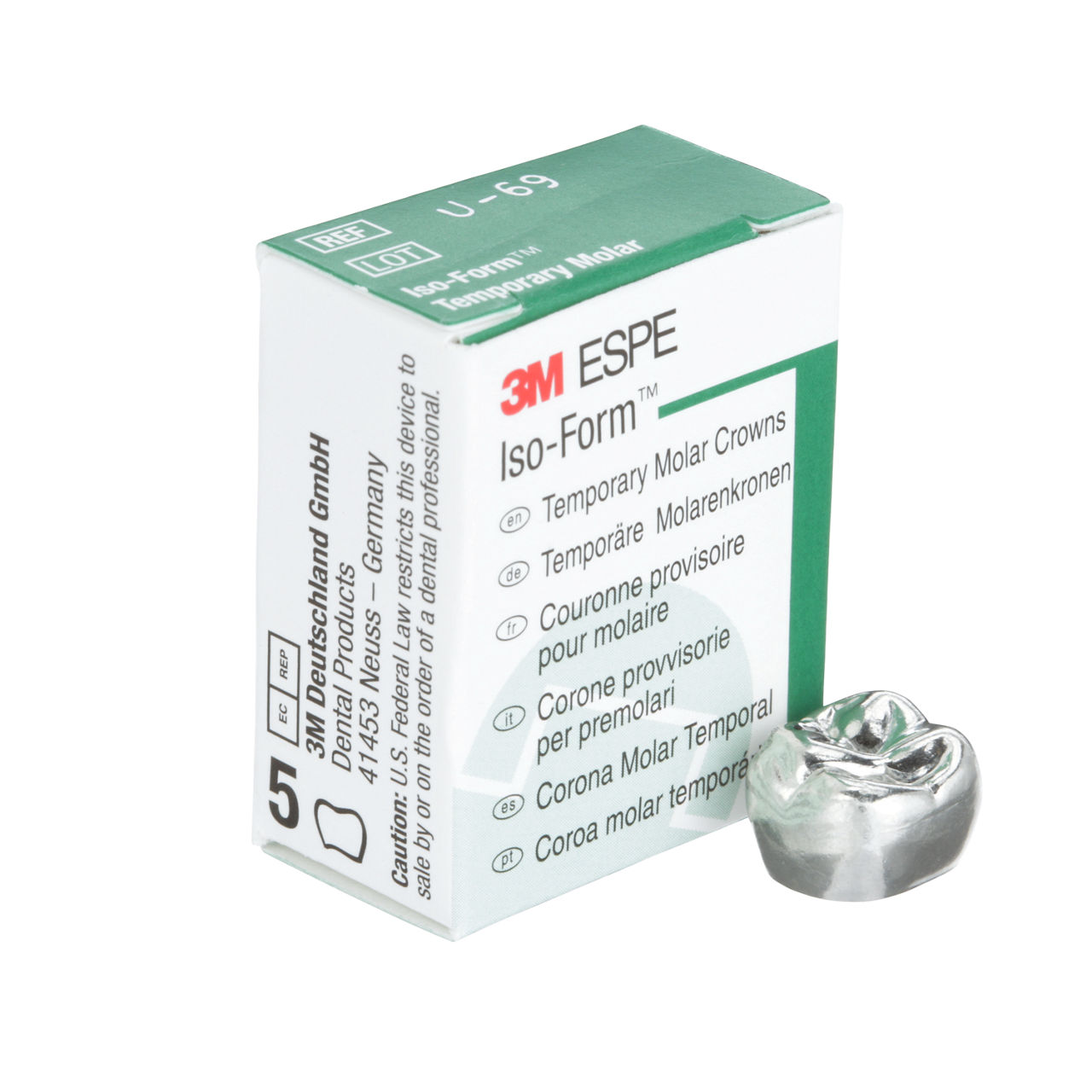 U-69 ION ISO MOLAR REPLACE CRN 5/PAC