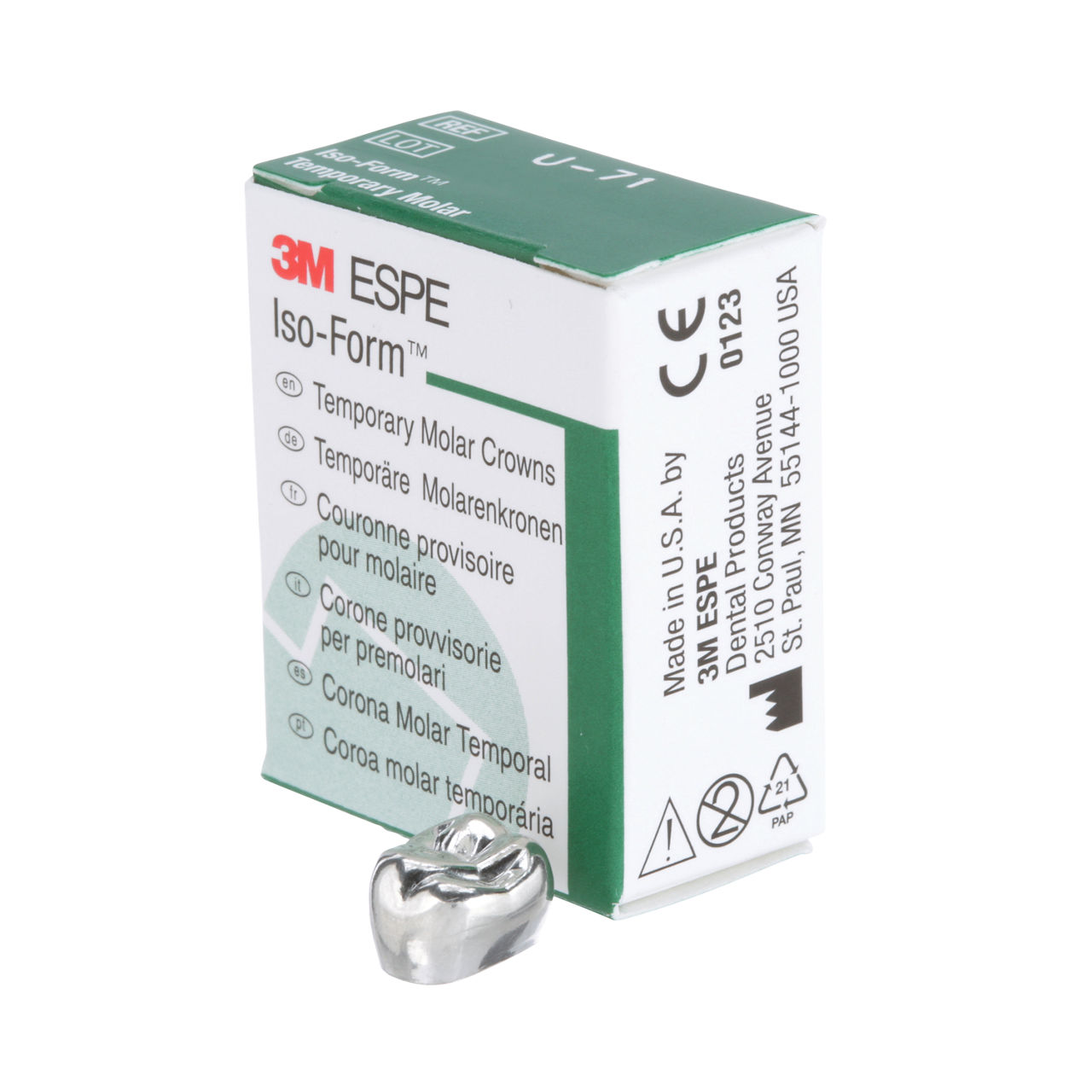 U-71 ION ISO MOLAR REPLACE CRN 5/PAC