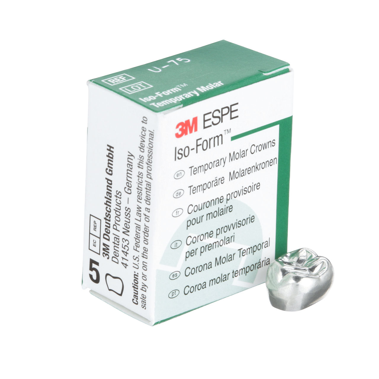 U-75 ION ISO MOLAR REPLACE CRN 5/PAC