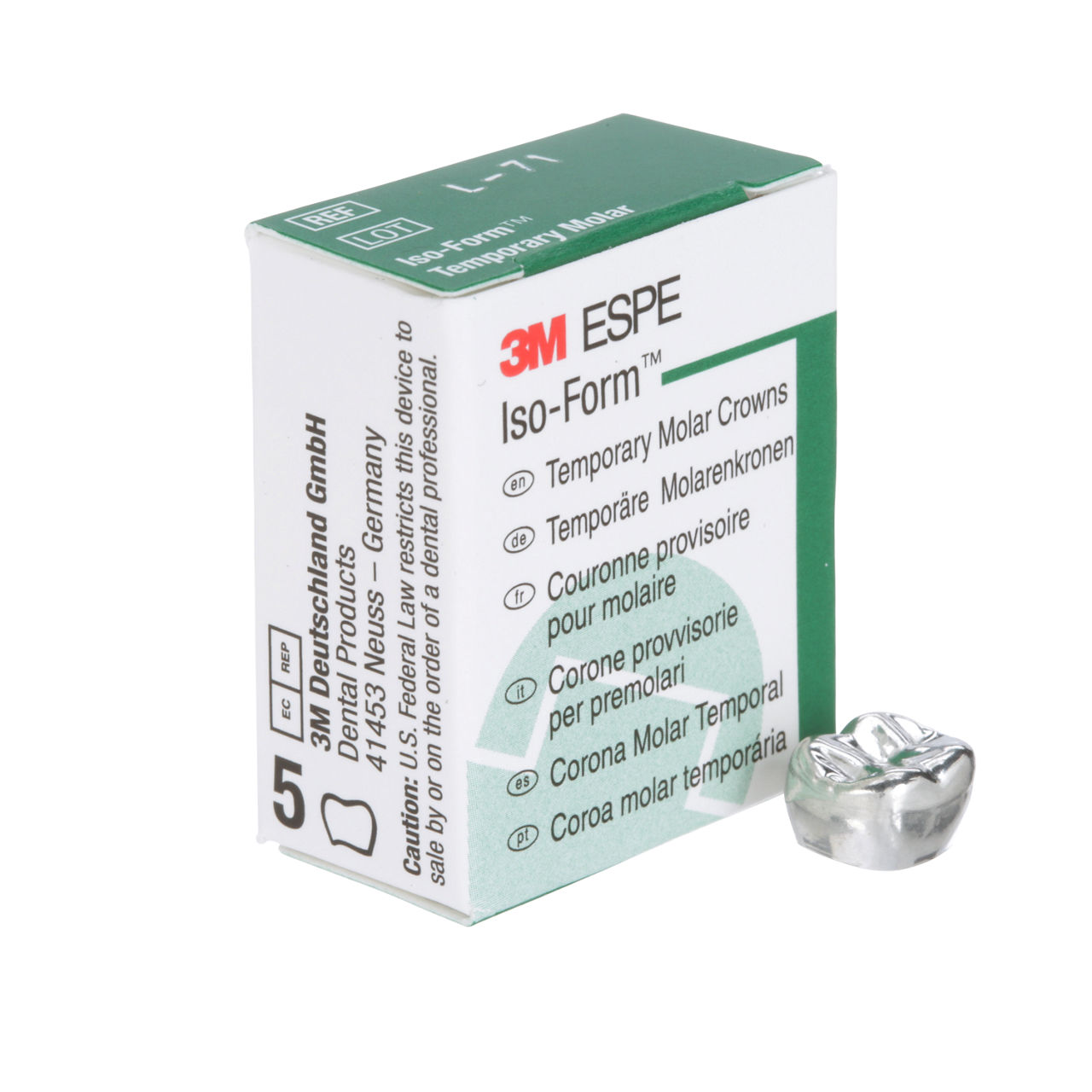 L-71 ION ISO MOLAR REPLACE CRN 5/PAC