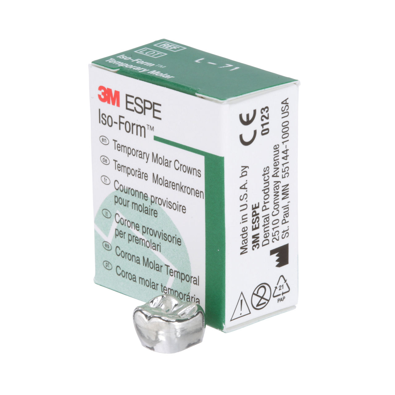 L-71 ION ISO MOLAR REPLACE CRN 5/PAC