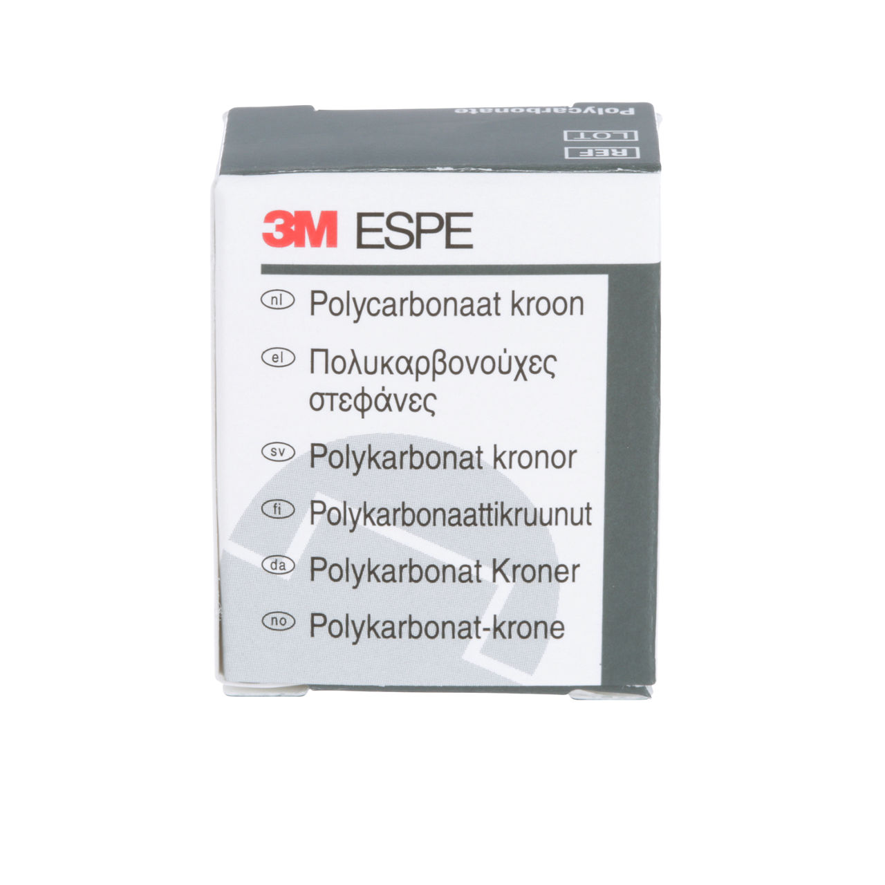 3M ESPE Polycarbonate Replacement Crown, upper left central, #102