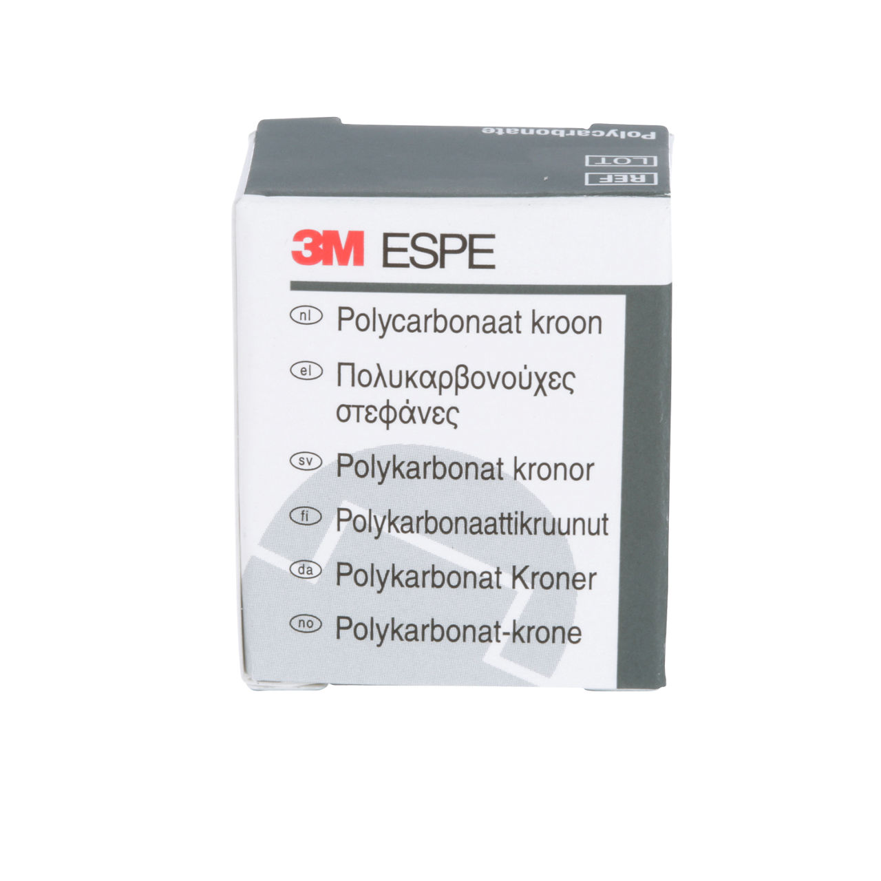 3M ESPE Polycarbonate Replacement Crown, upper left lateral, #25