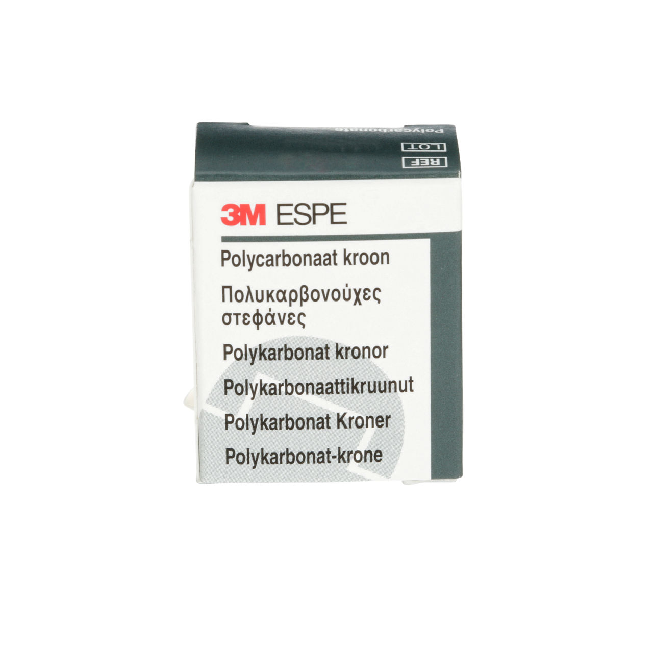 3M ESPE Polycarbonate Replacement Crown, upper left cuspid, #36