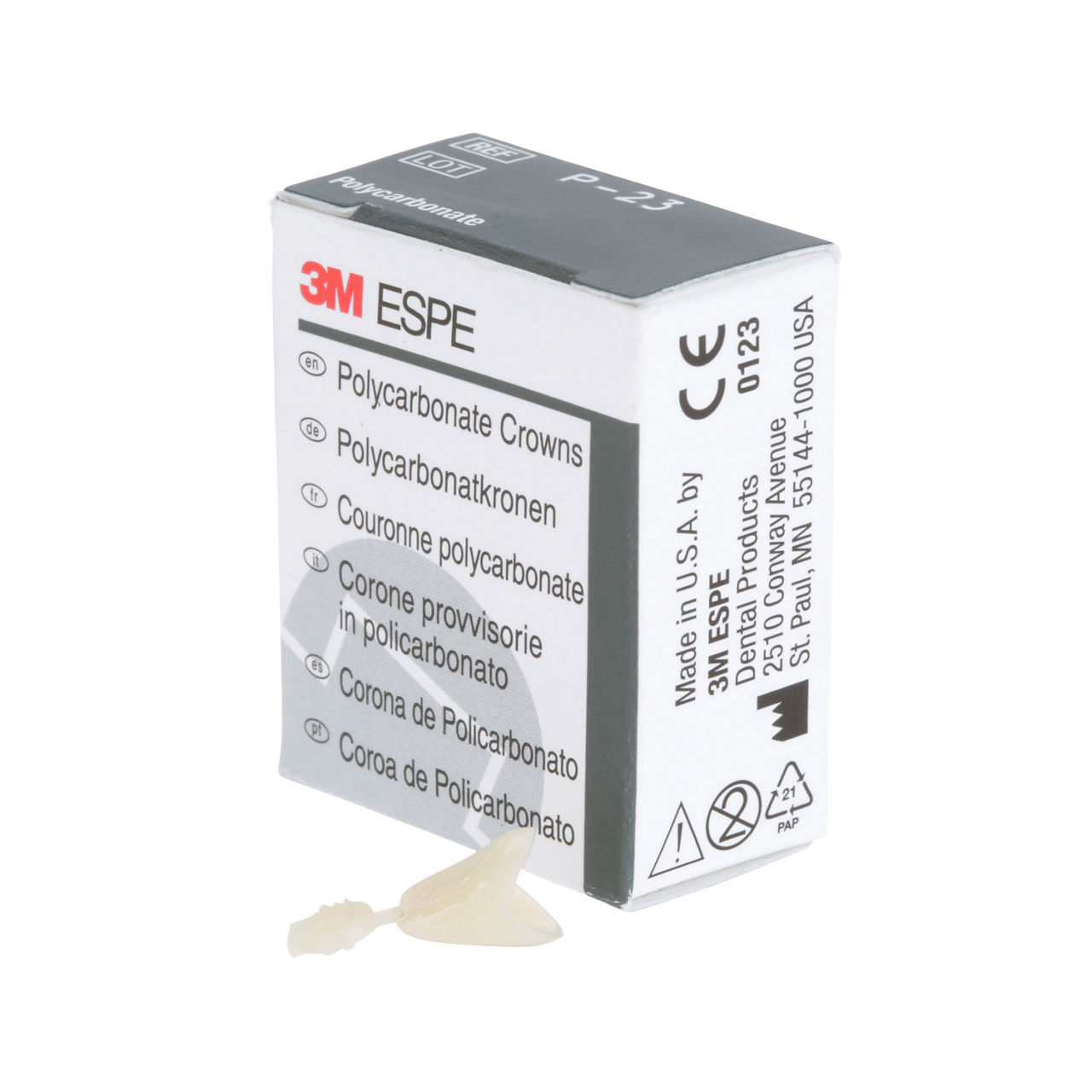 23 POLYCARBONATE REPLACE CRN 5/PAC