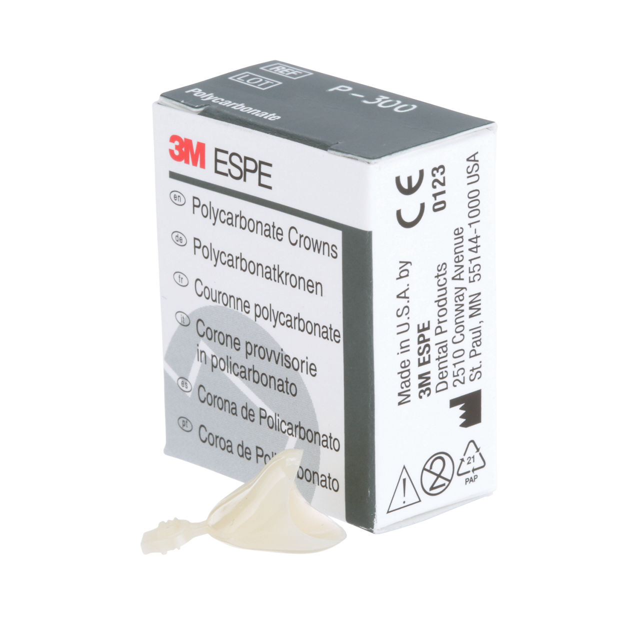 300 POLYCARBONATE REPLACE CRN 5/PAC