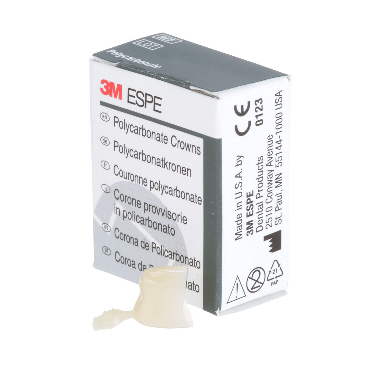 3M ESPE Polycarbonate Replacement Crown, second bicuspid, #51