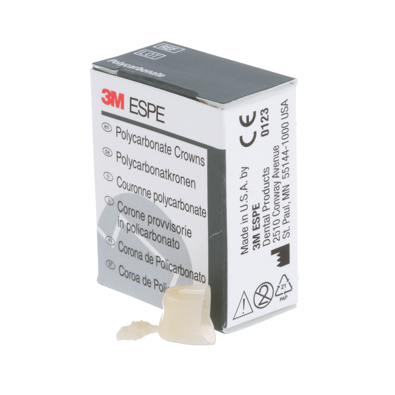 3M ESPE Polycarbonate Replacement Crown, second bicuspid, #53