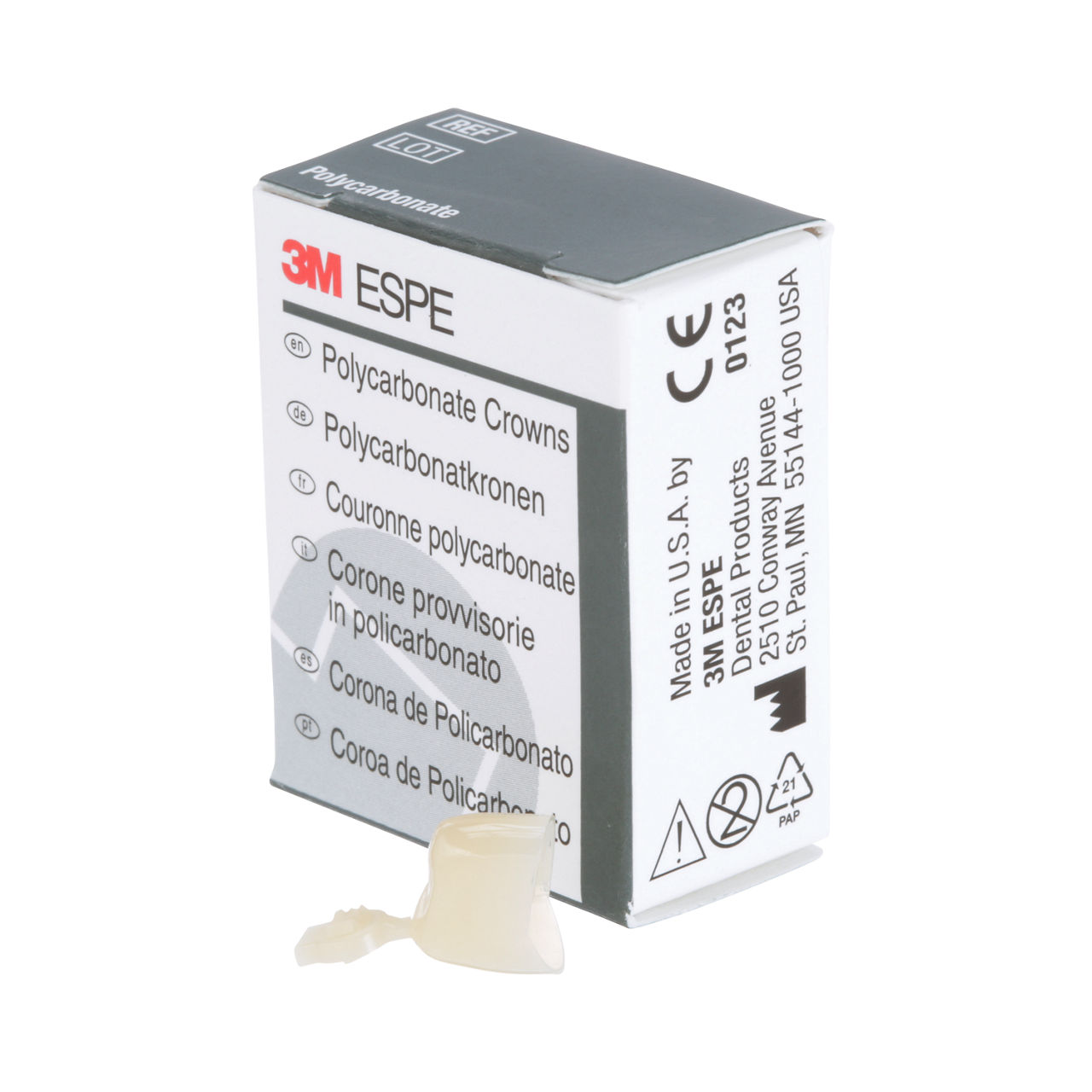 3M ESPE Polycarbonate Replacement Crown, second bicuspid, #54