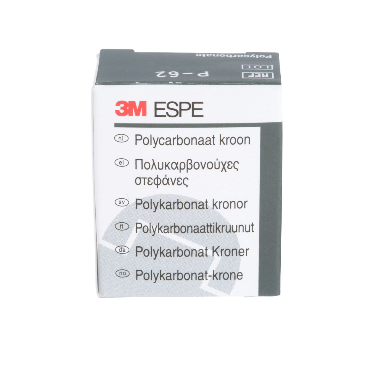 62 POLYCARBONATE REPLACE CRN 5/PAC