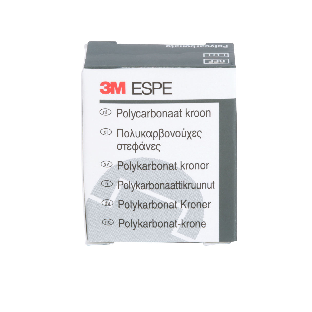 3M ESPE Polycarbonate Replacement Crown, short lower anterior, #66